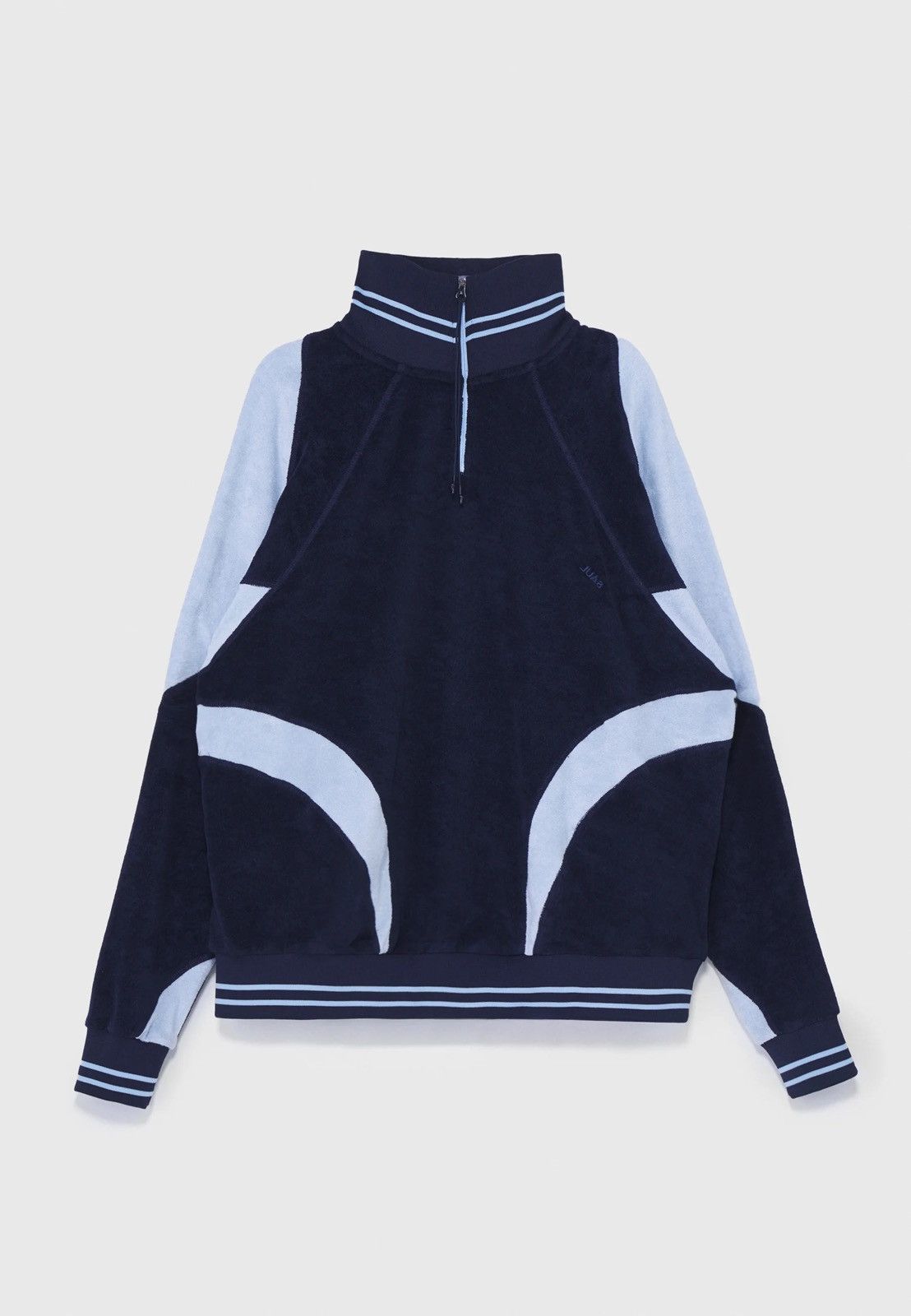 Saul Nash !DS! SS23 Saul Nash Navy Paneled Sweatshirt Size US L / EU 52-54 / 3 - 2 Thumbnail