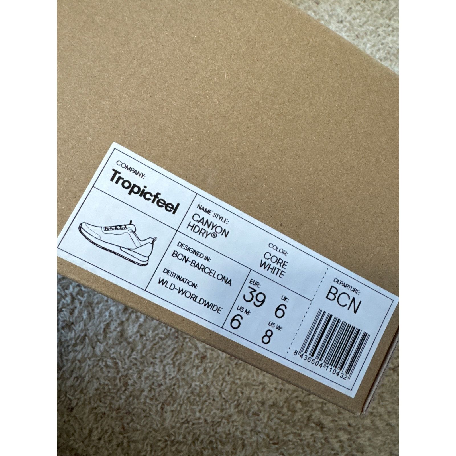 Other Tropic Feel Canyon HDry Core White Womens Size 8 Mens Size 6 Size US 8 / IT 38 - 13 Thumbnail
