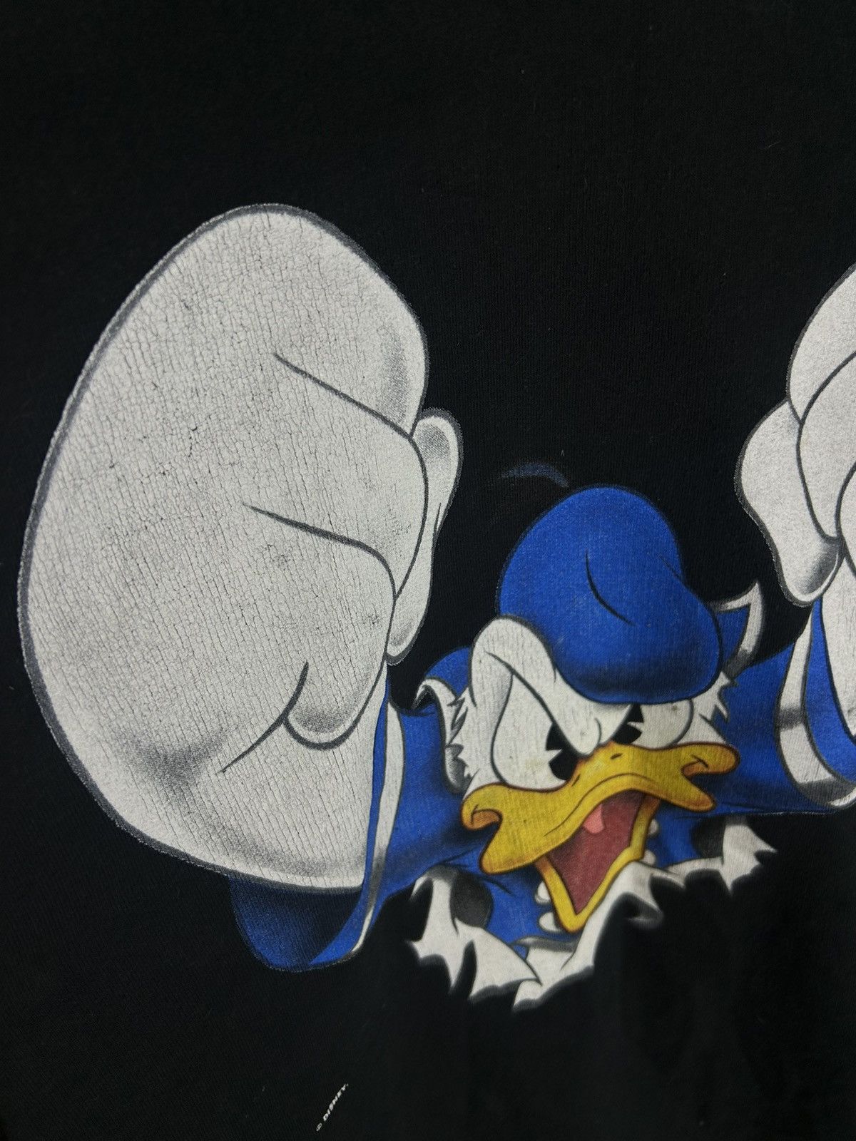 Disney Vintage 90s Disney Donald Duck sweatshirt Size US XL / EU 56 / 4 - 4 Thumbnail