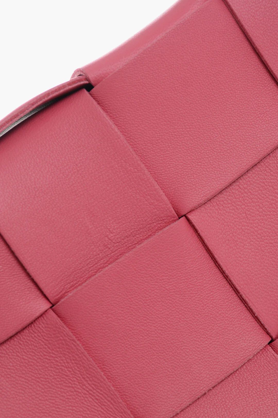 Bottega Veneta og1mm0426 Size: OS / Woven Leather Shoulder Bag in Red Size ONE SIZE - 3 Thumbnail