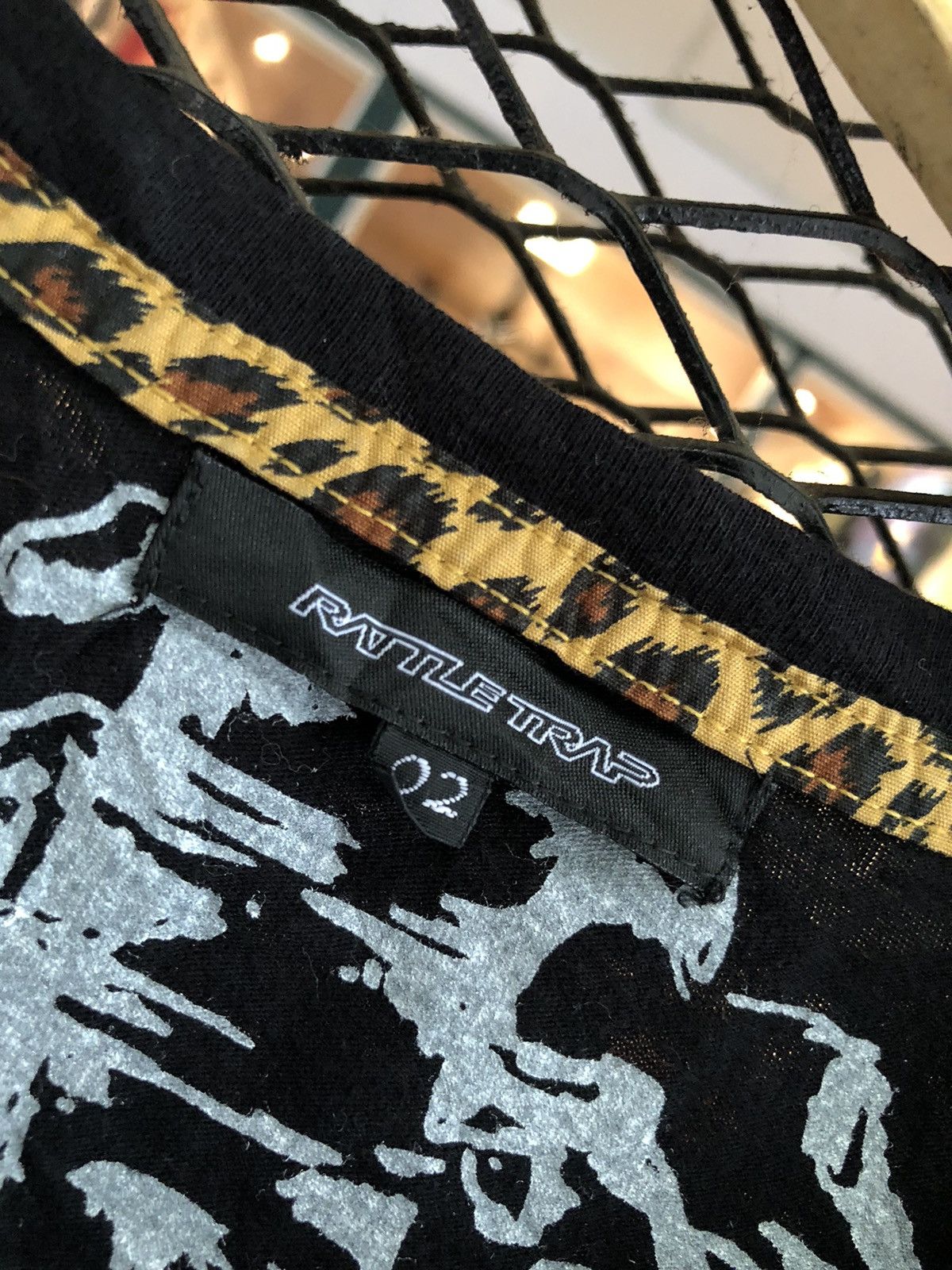 If Six Was Nine × Japanese Brand × Le Grande Bleu (L.G.B.) JAPANESE RATTLE TRAP SKELETON TEE SHIRT Size US S / EU 44-46 / 1 - 5 Thumbnail