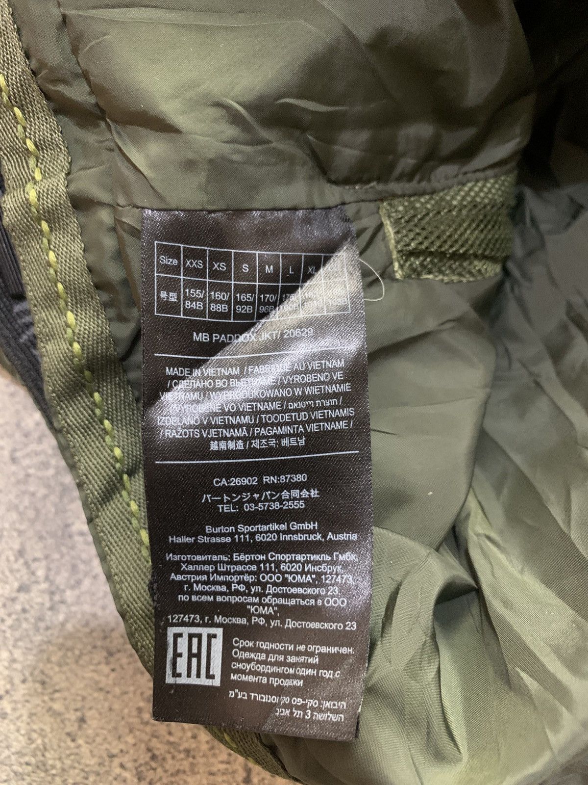 Burton 🐍 SOLD 🐍Burton Paddox Anorak Multipocket Jacket Size US XS / EU 42 / 0 - 10 Thumbnail