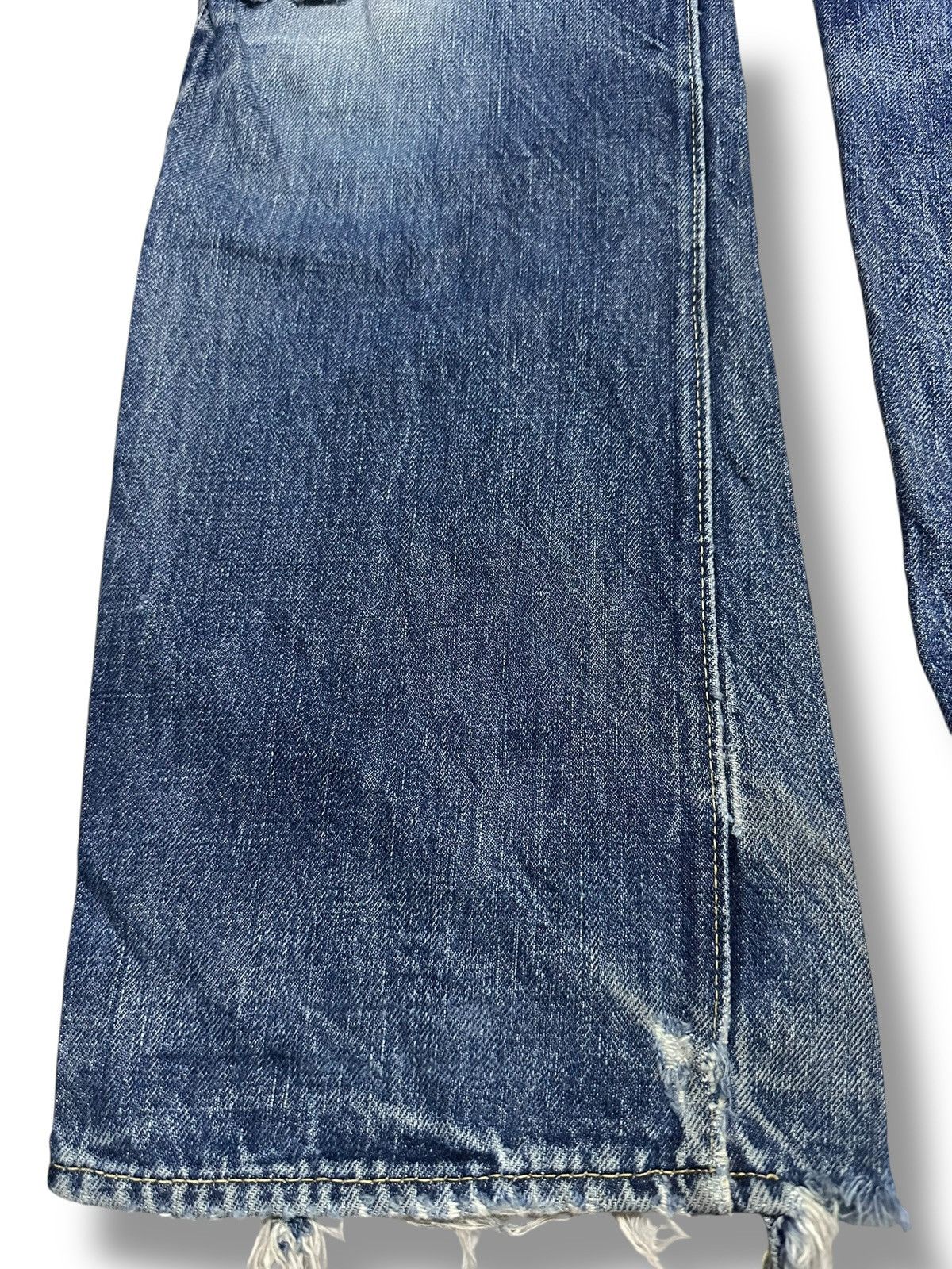 Skull Jeans by an Alchemist Rare SKULL Jeans By An Alchemist Selvedged 5002xx Distressed Size US 28 / EU 44 - 12 Thumbnail