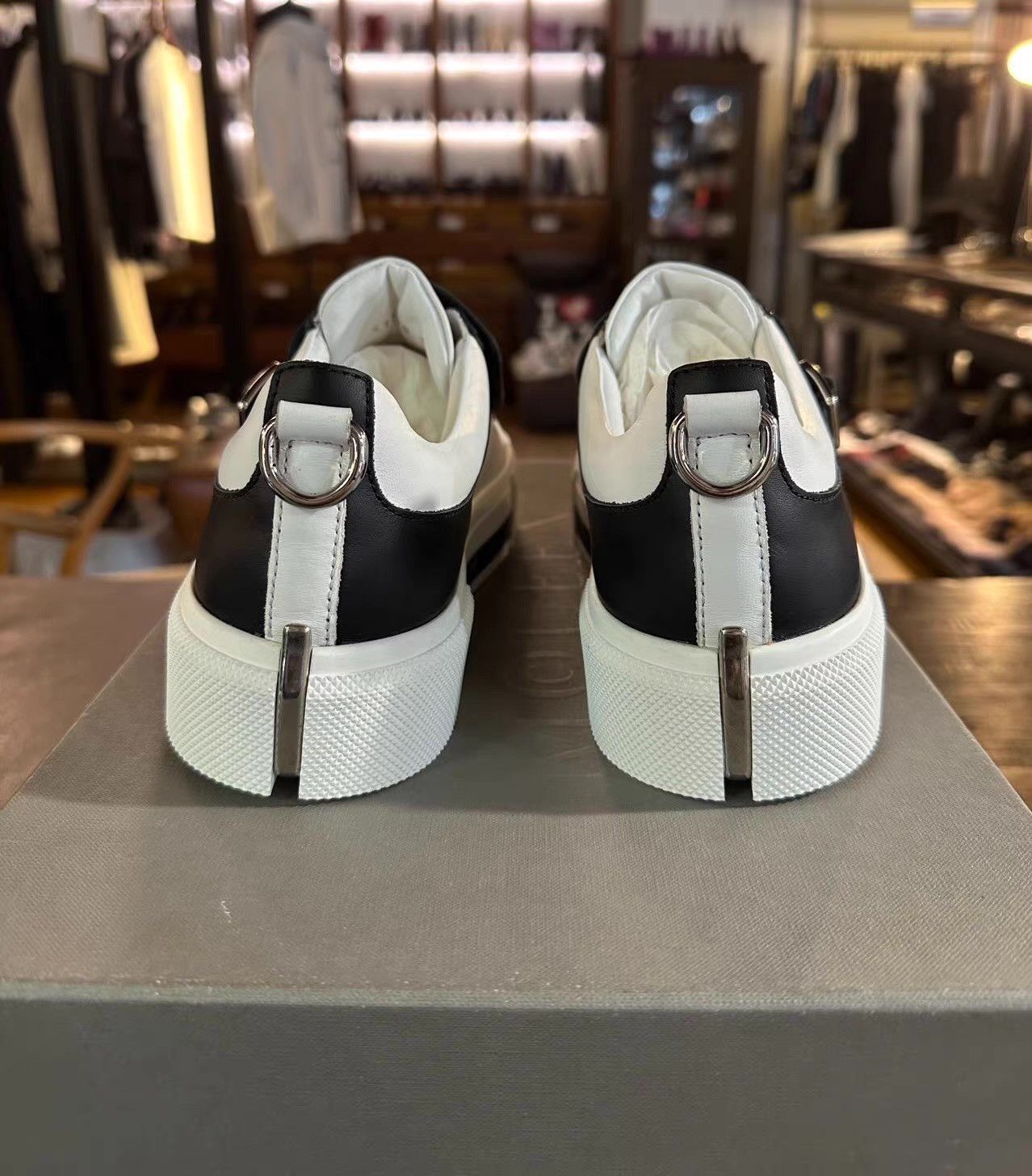 Alexander McQueen Alexander McQueen 16SS Three‑Strap Low‑Top Sneakers Ｑ25 Size US 7.5 / IT 37.5 - 4 Thumbnail