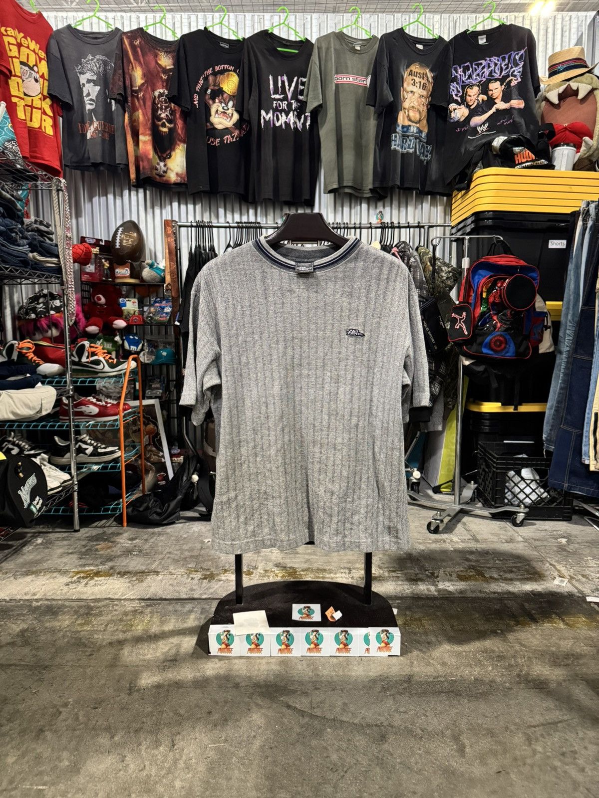 No Fear × Vintage 90s Vintage No Fear Embroidered Ringer Tee XL Size US XL / EU 56 / 4 - 1 Thumbnail