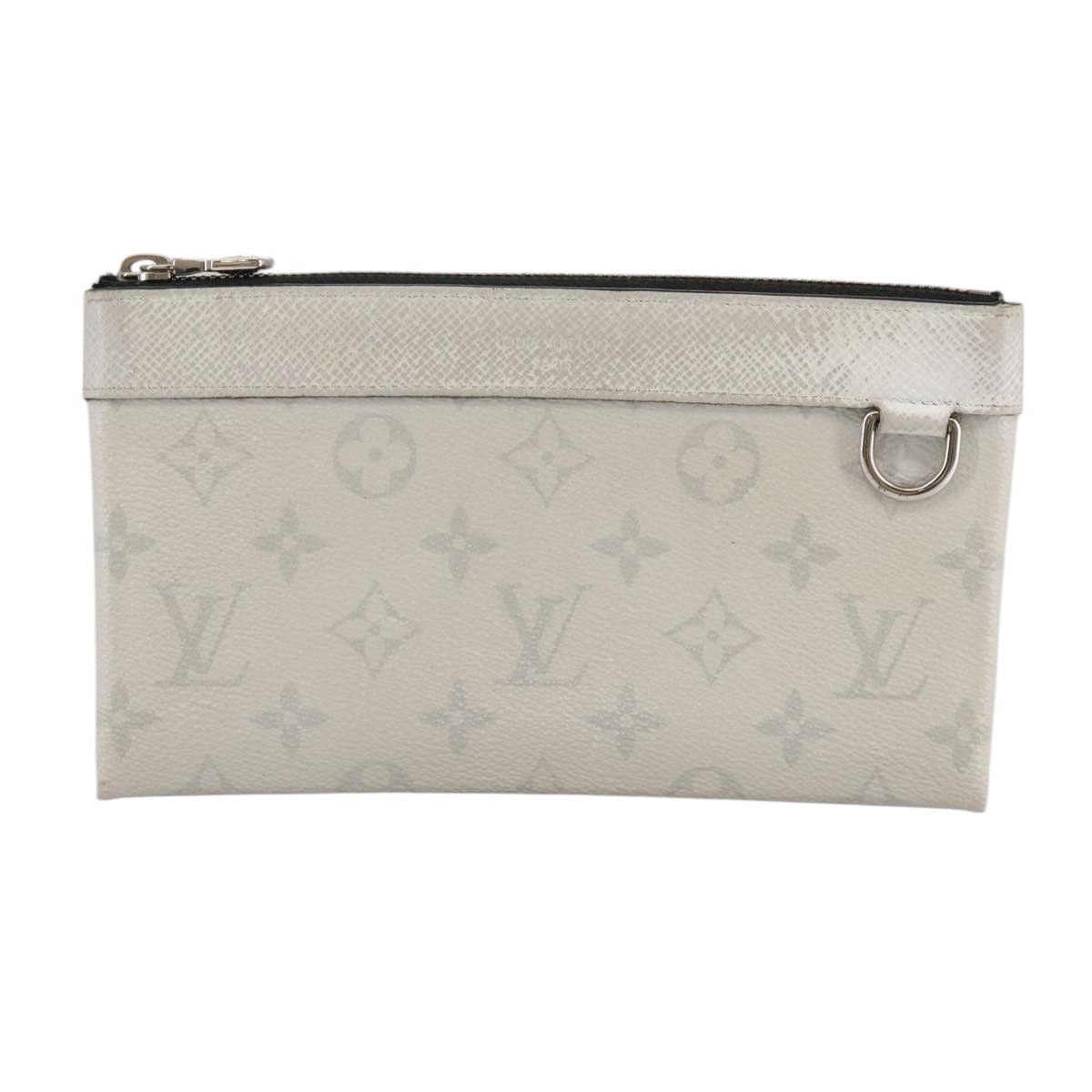 Louis Vuitton Discovery Grey Canvas Clutch Bag (Pre-Owned) Size ONE SIZE - 1 Thumbnail