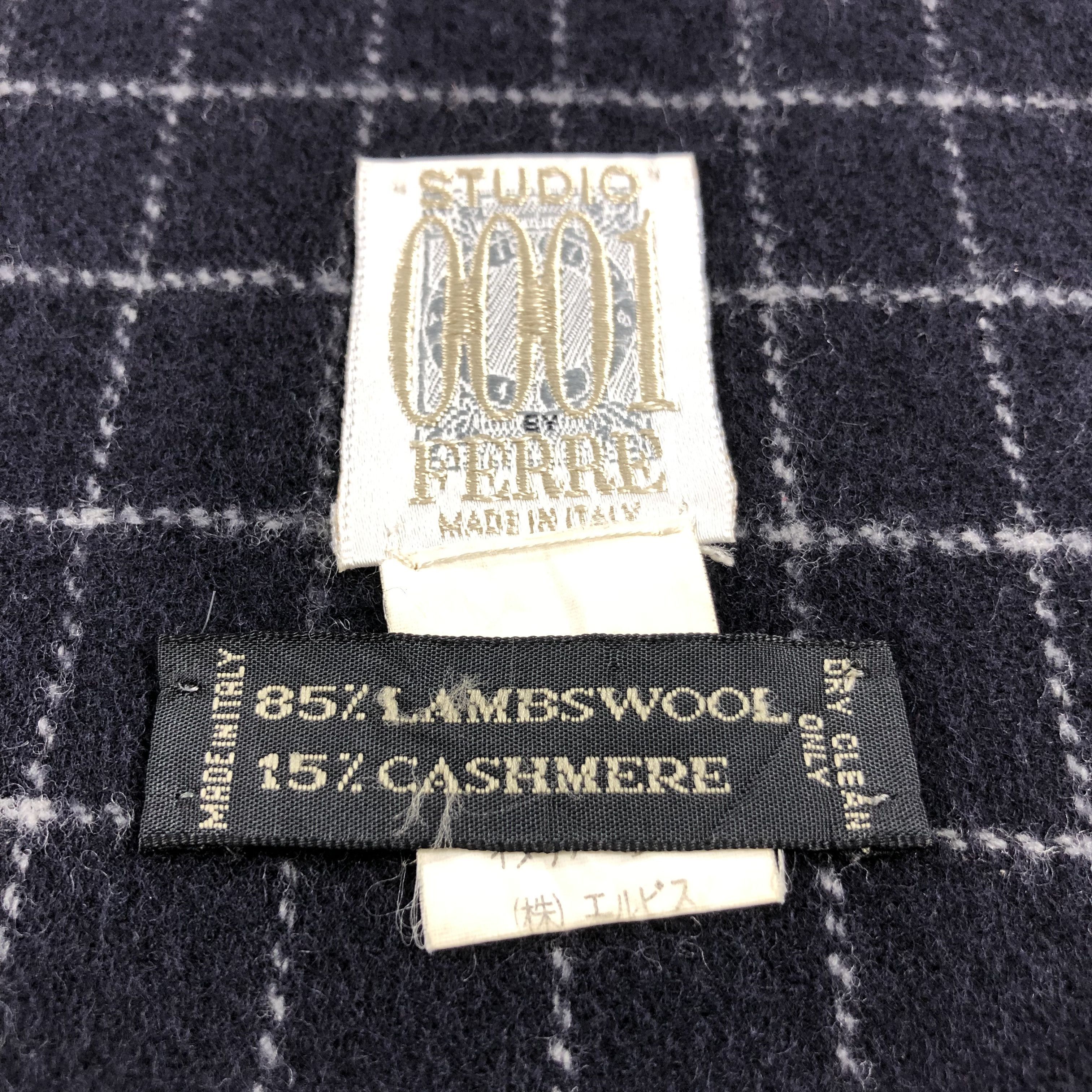 Ferre Studio 0001 Ferre Wool Scarf Muffler V576 Size ONE SIZE - 4 Thumbnail