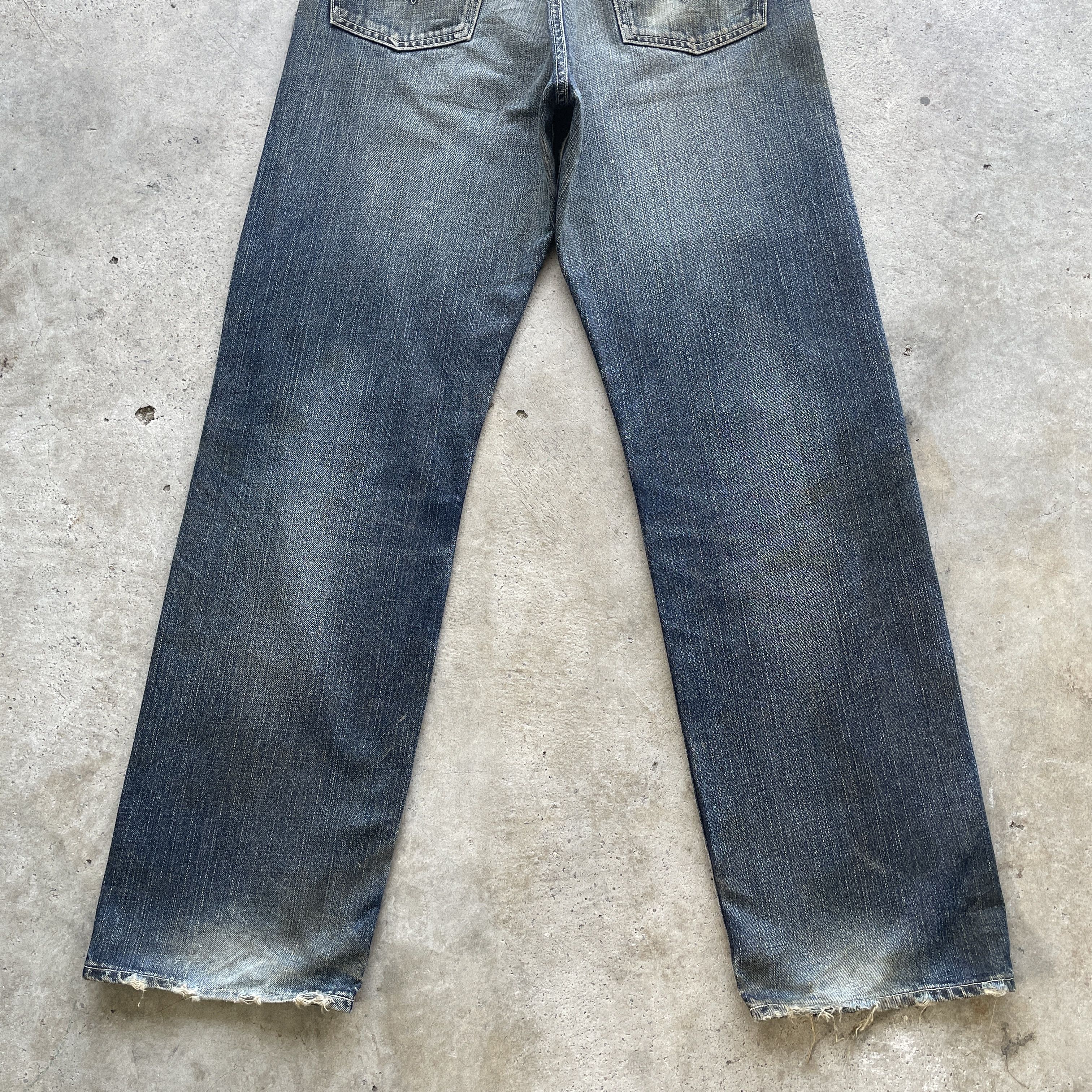 Levi's W32 VINTAGE LEVIS DISTRESSED JEANS RUSTY FADED PANTS DENIM Size US 32 / EU 48 - 10 Thumbnail