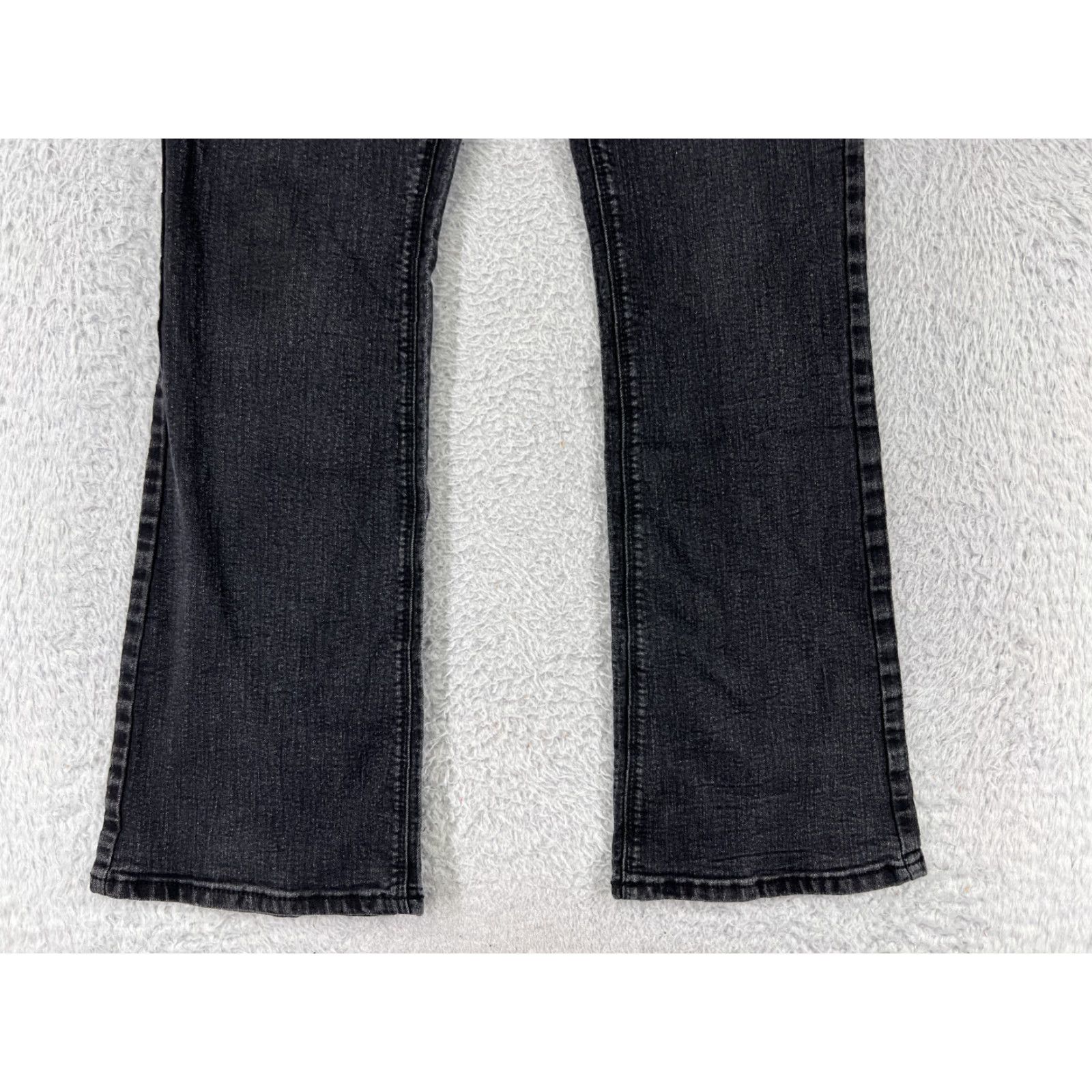 Vintage Wishful Park Jeans Womens 11 Dark Gray Cotton Polyester Blend Bootcut Size 27" / US 4 / IT 40 - 6 Thumbnail