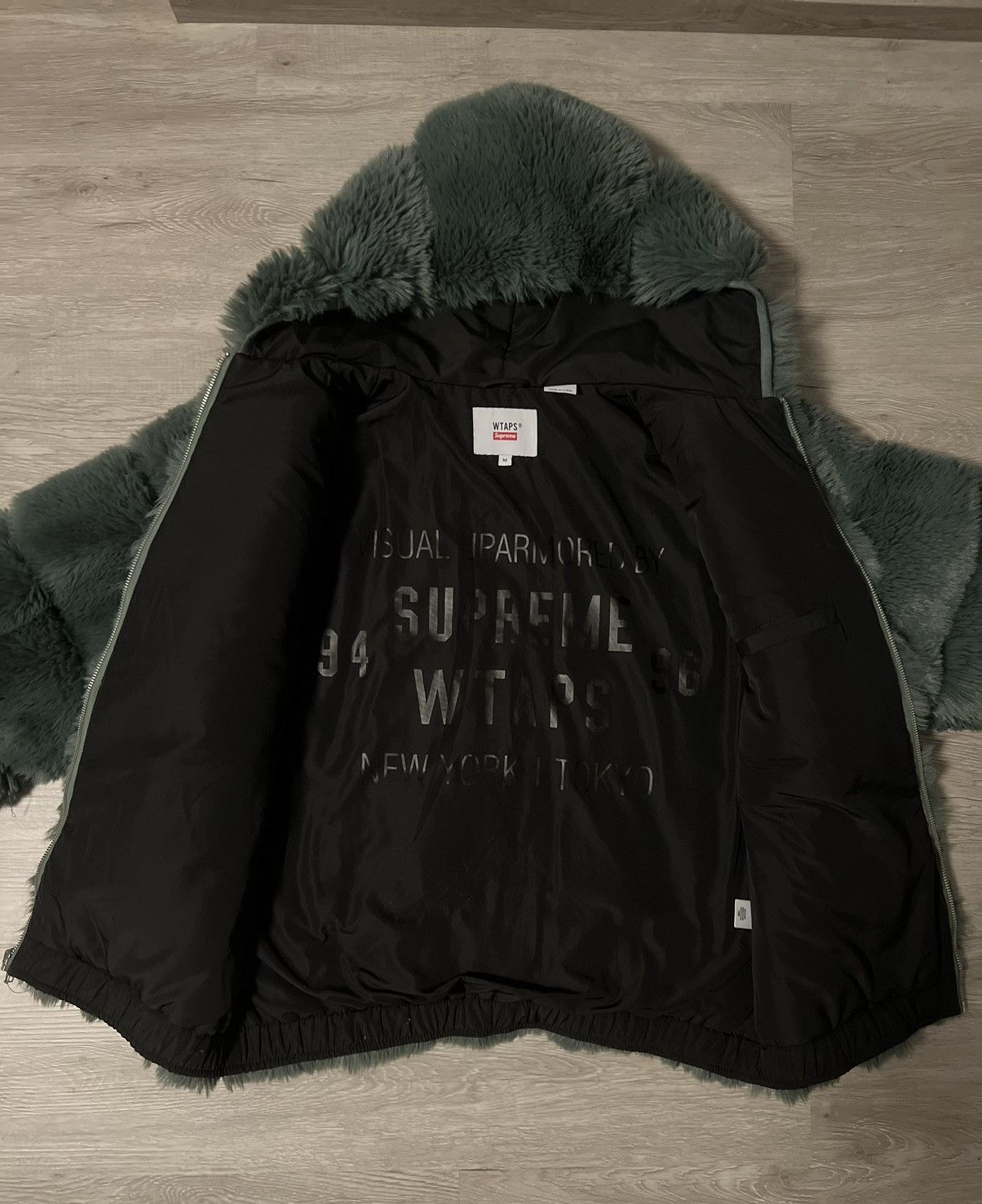 Supreme × Wtaps SUPREME WTAPS Faux Fur Hooded Jacket Size US M / EU 48-50 / 2 - 5 Thumbnail