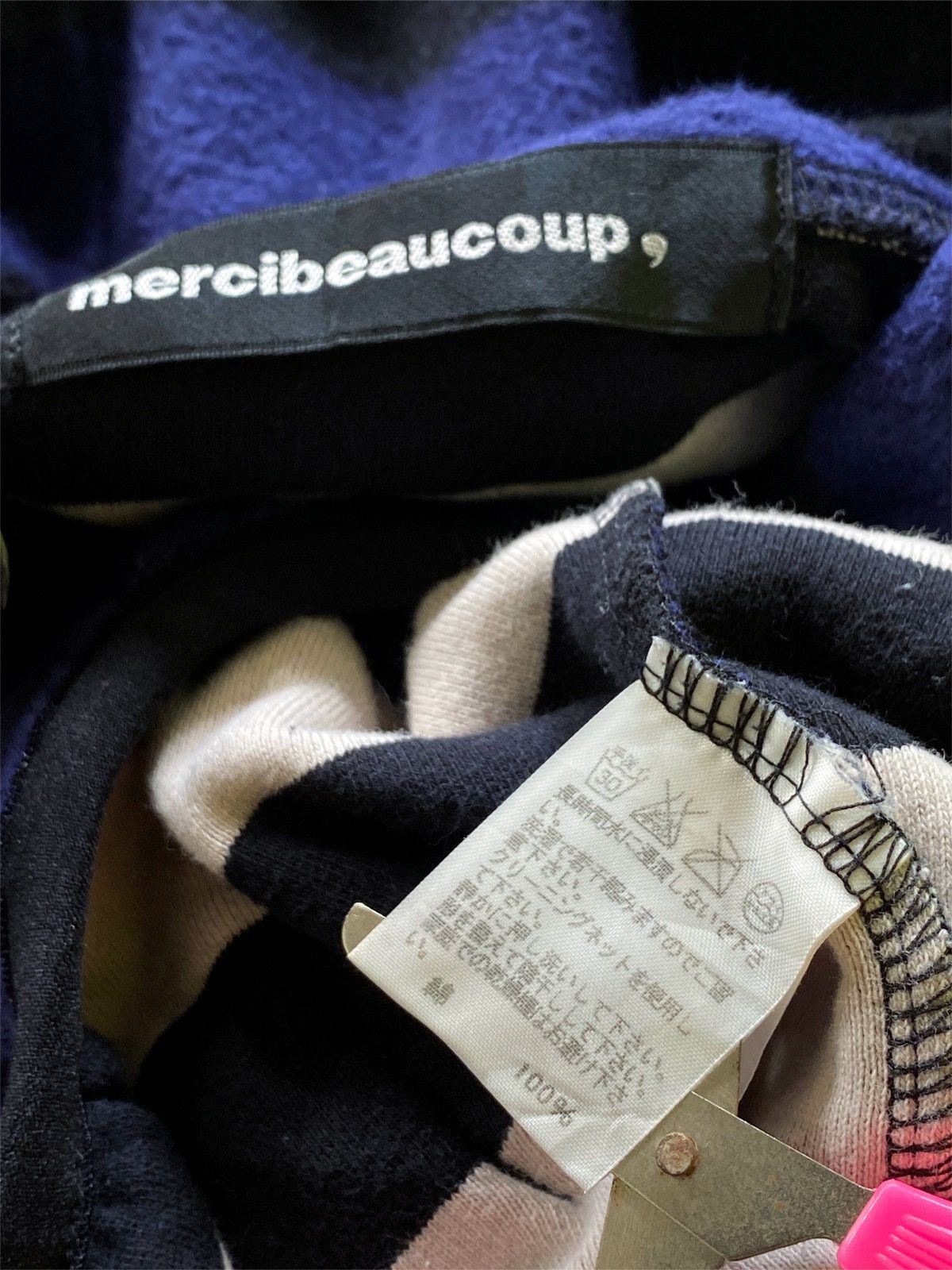 Issey Miyake AW2000 Mercibeaucoup Hooded Fleece Jacket Size US L / EU 52-54 / 3 - 3 Thumbnail