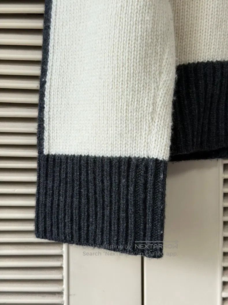 Dior Dior No. 8 slogan knitted sweater Size XS / US 0-2 / IT 36-38 - 5 Thumbnail