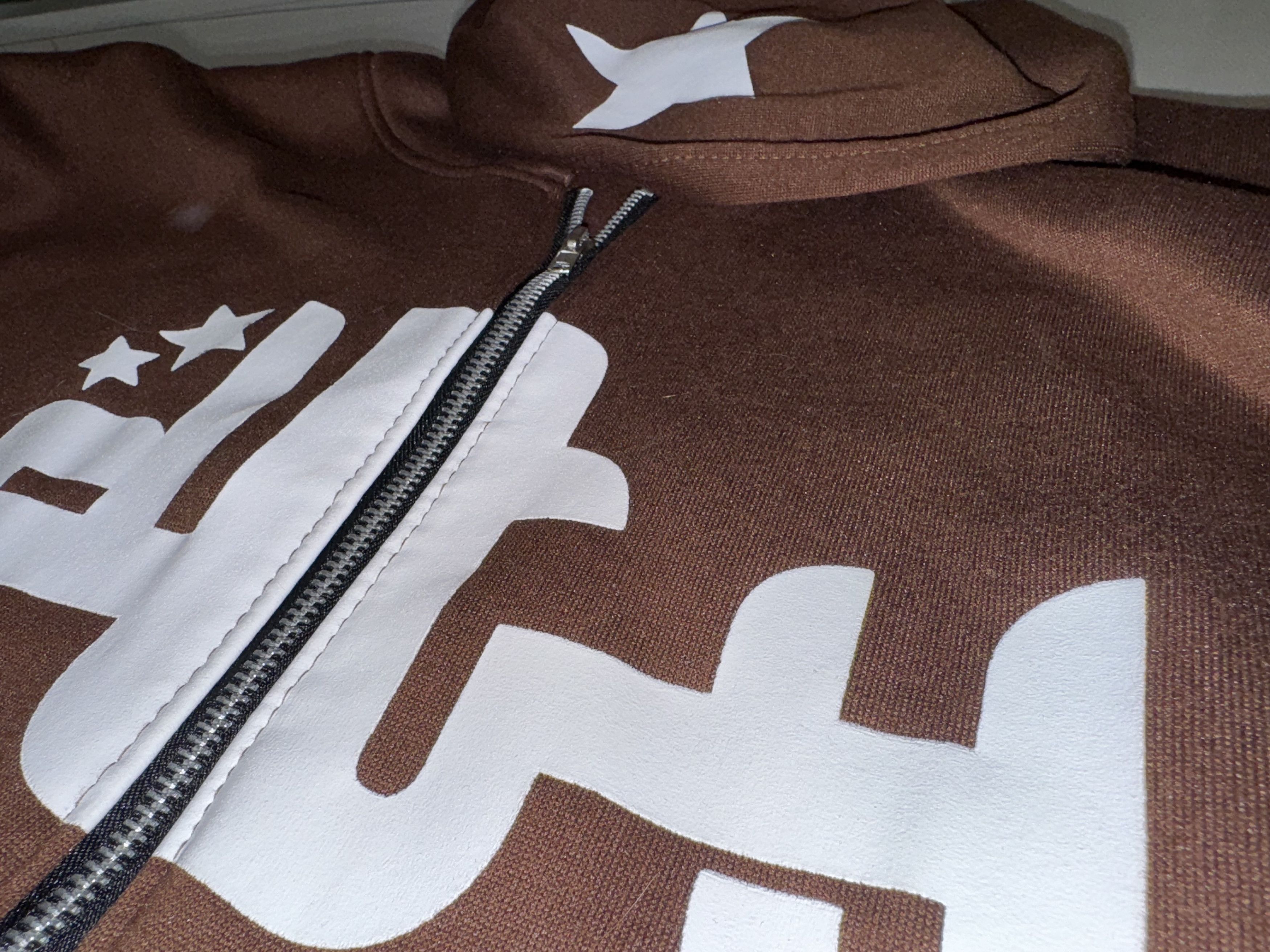 Divide The Youth Divide the Youth Brown Arabic Logo Zip Up Size US L / EU 52-54 / 3 - 3 Thumbnail