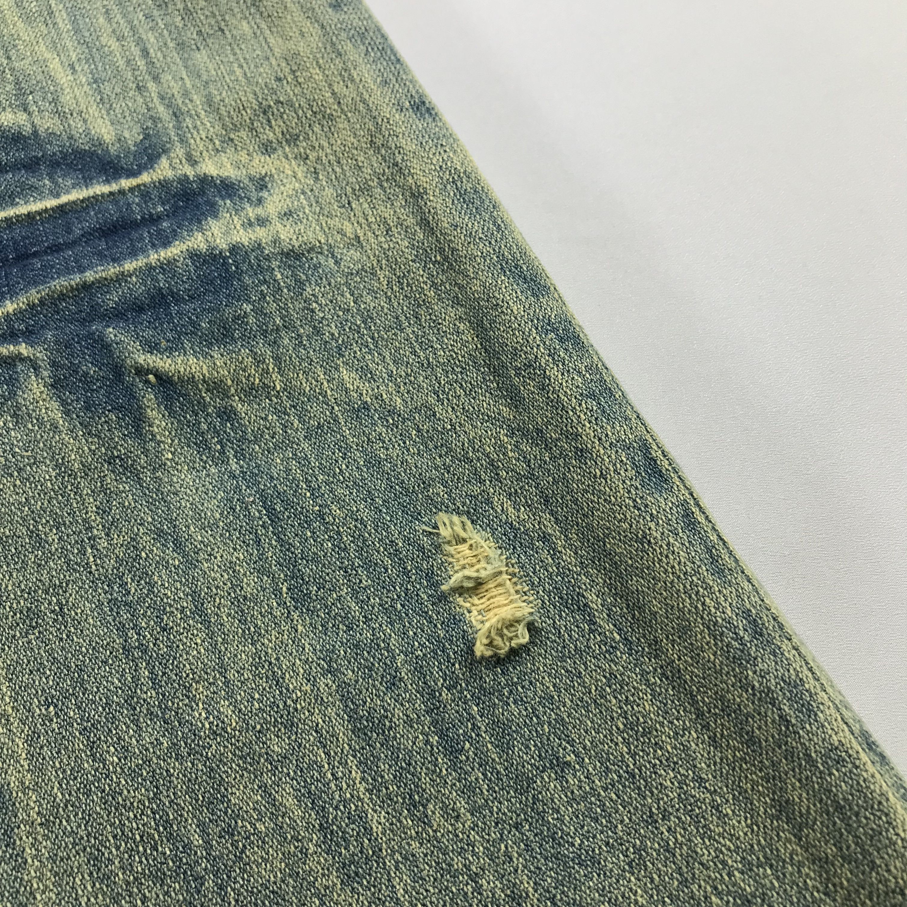 Japanese Brand Japanese Brand Limited Jeans Mud Wash Distressed Denim Size US 32 / EU 48 - 7 Thumbnail