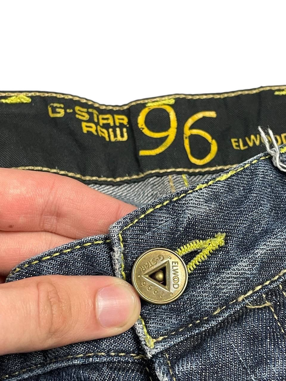 G-Star × Japanese Brand × Vintage Vintage G Star 96 Elwood Y2K Jeans Size US 32 / EU 48 - 7 Thumbnail