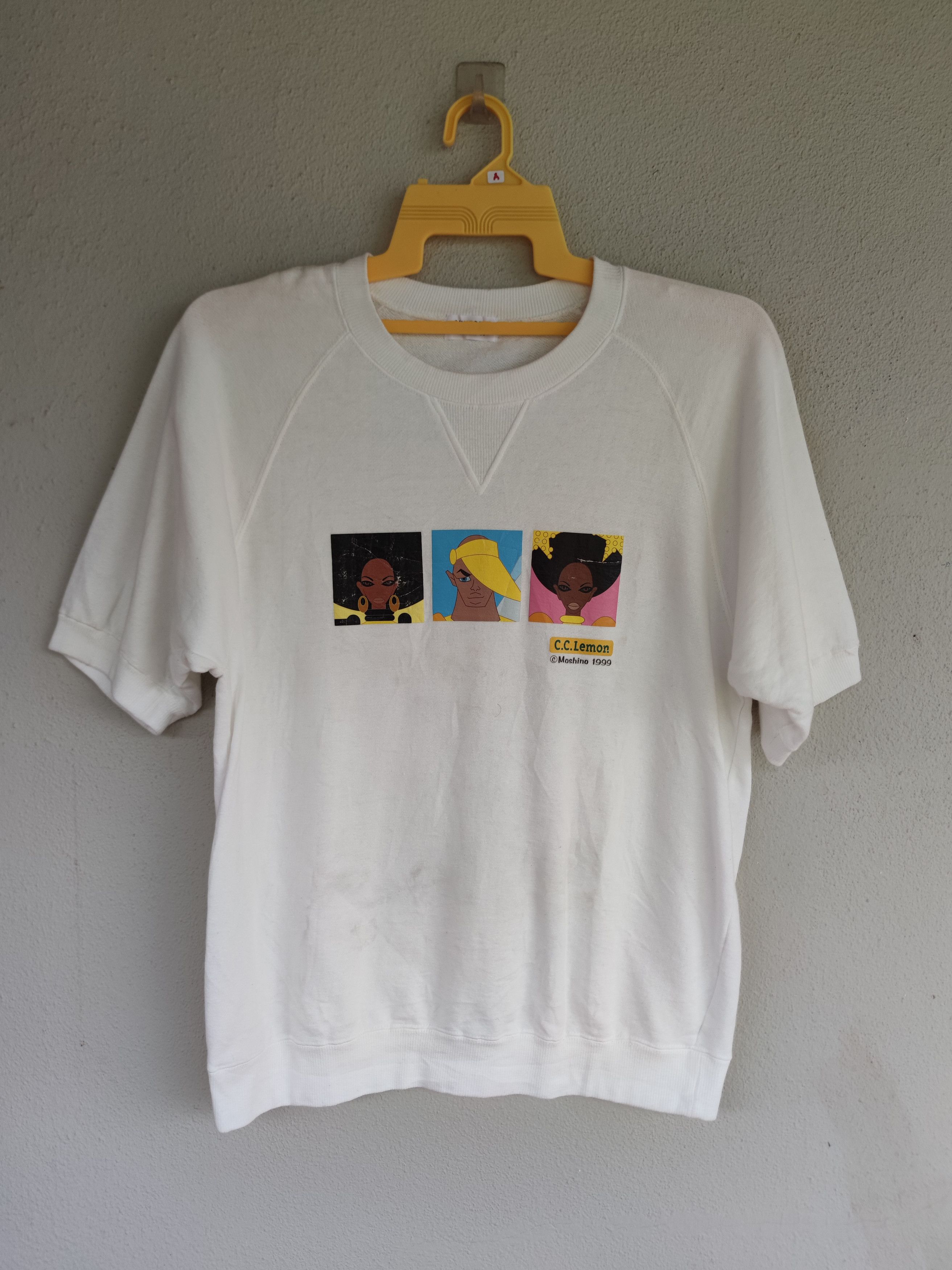 Moschino Vintage 1999 C.C. Lemon Size US L / EU 52-54 / 3 - 1 Thumbnail