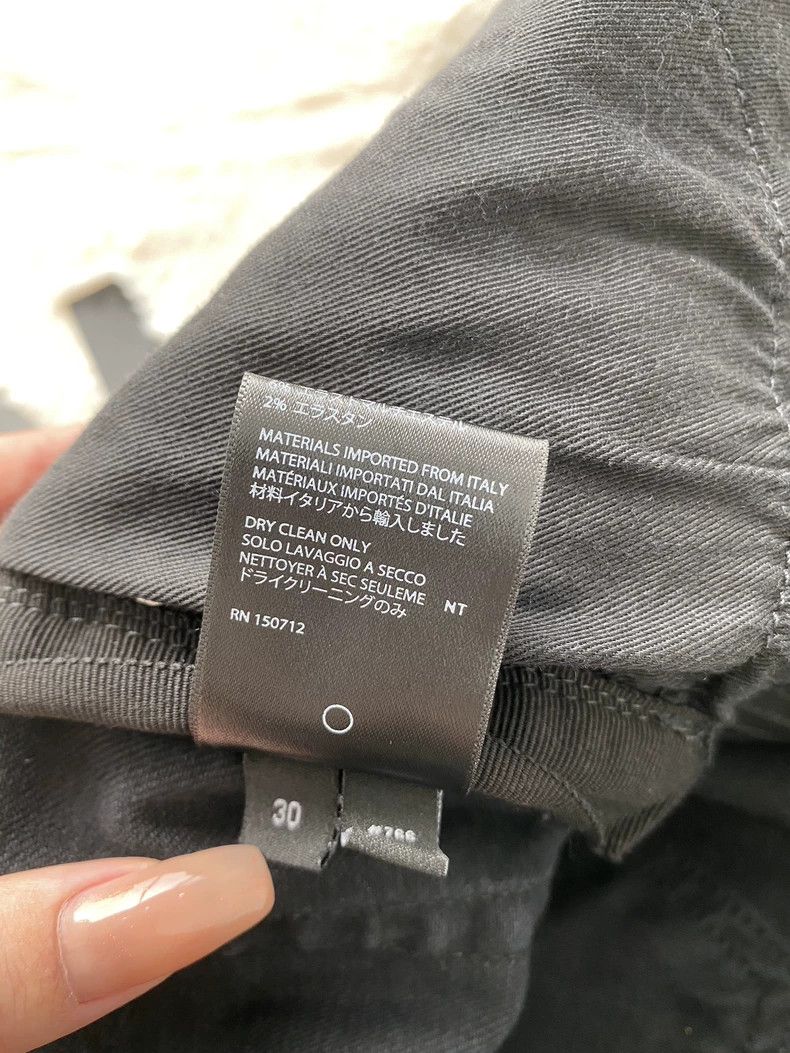 Amiri Amiri Washed Black Camo Flower Leather and Trash Patchwork Size US 30 / EU 46 - 5 Thumbnail