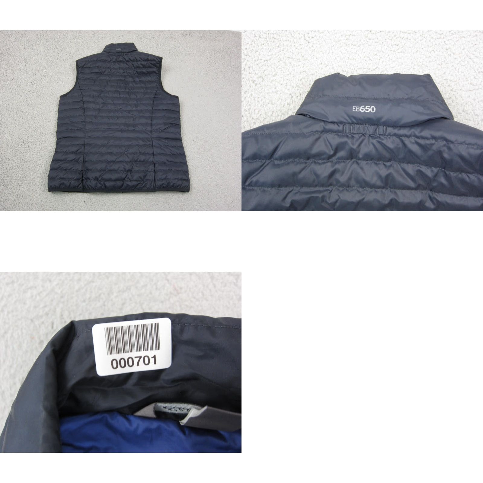 Eddie Bauer Eddie Bauer Puffer Vest Womens L Blue 650 Down Fill Quilted Sleeveless Zip Vest Size L / US 10 / IT 46 - 9 Thumbnail