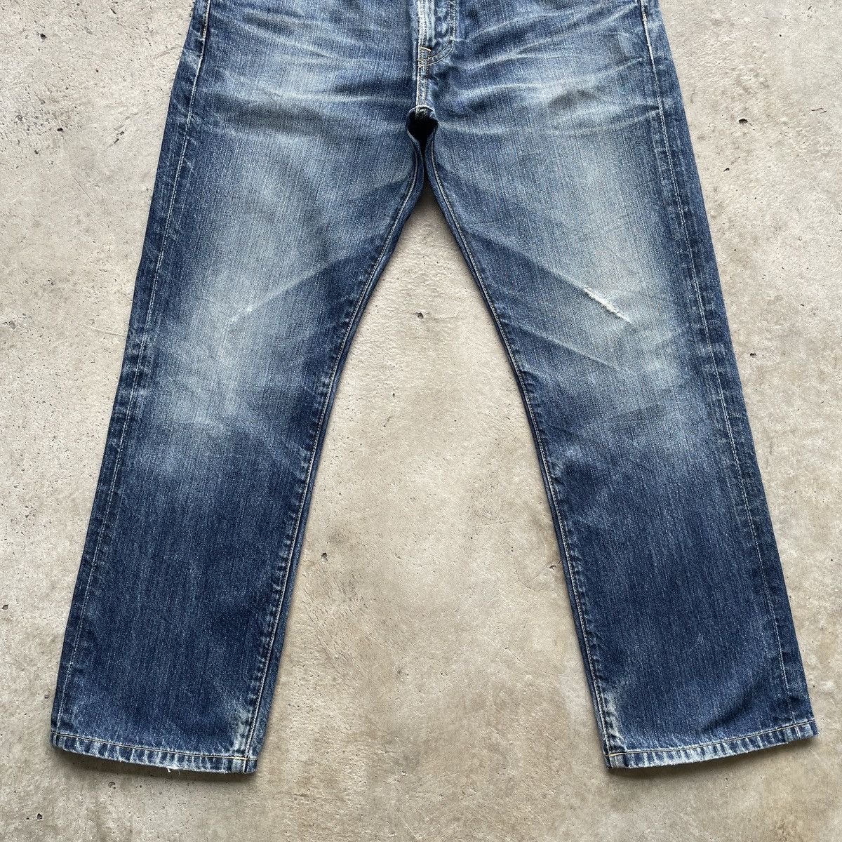 Japanese Brand W33💥 Vintage Japanese Faded Jeans Denim Pants Size US 33 - 4 Thumbnail