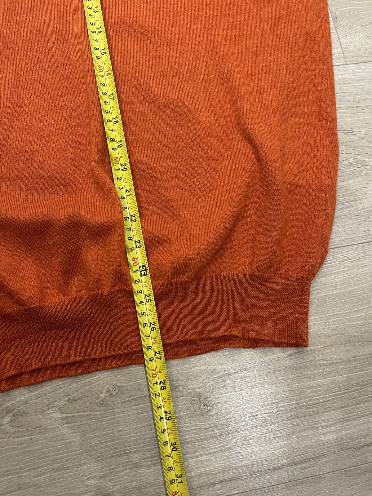 Gran Sasso Gran Sasso 100% Virgin Wool V-Neck Sweater / Pullover XL Size US XL / EU 56 / 4 - 12 Thumbnail