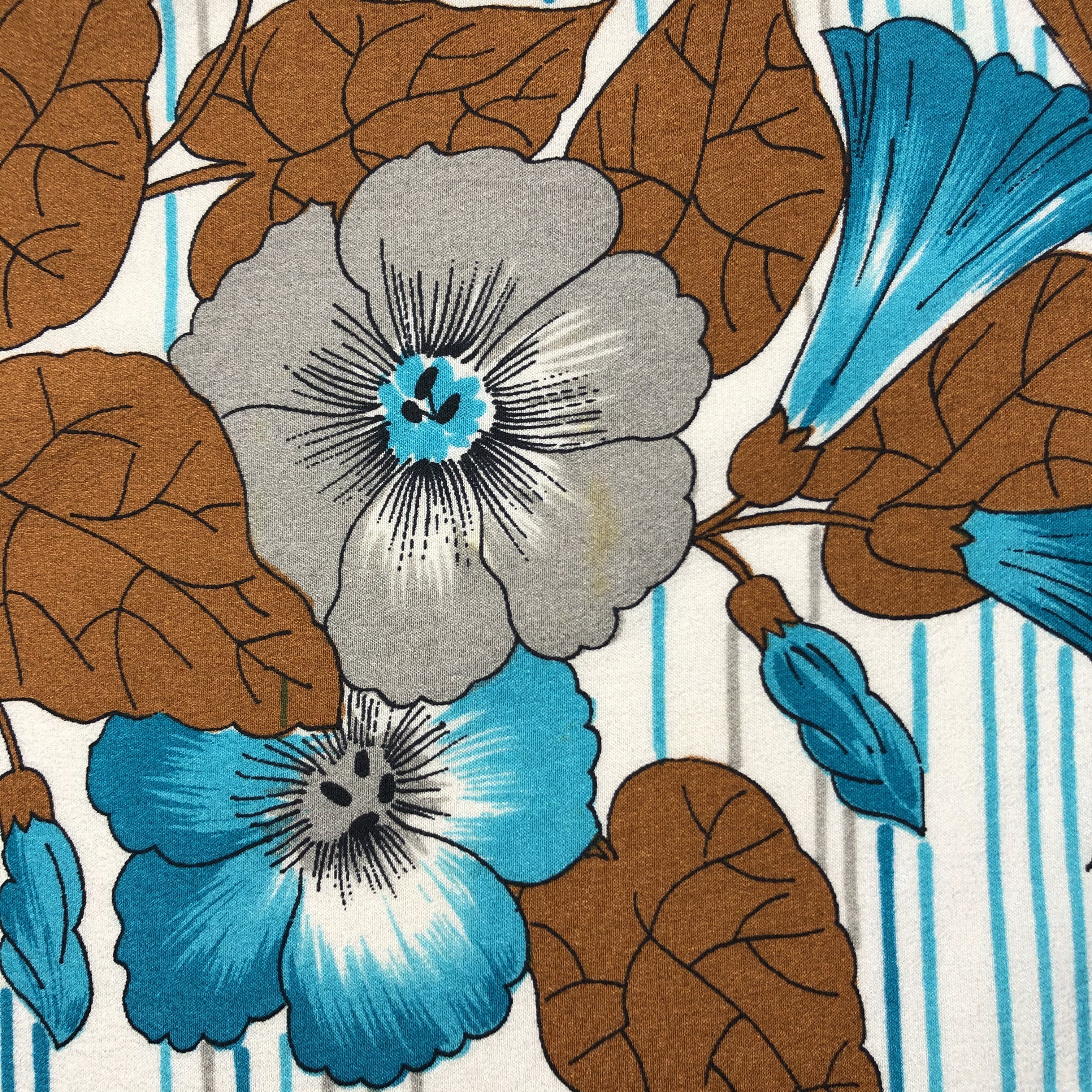 Caruso × Vintage Vintage Caruso Silk Scarf Size ONE SIZE - 5 Thumbnail