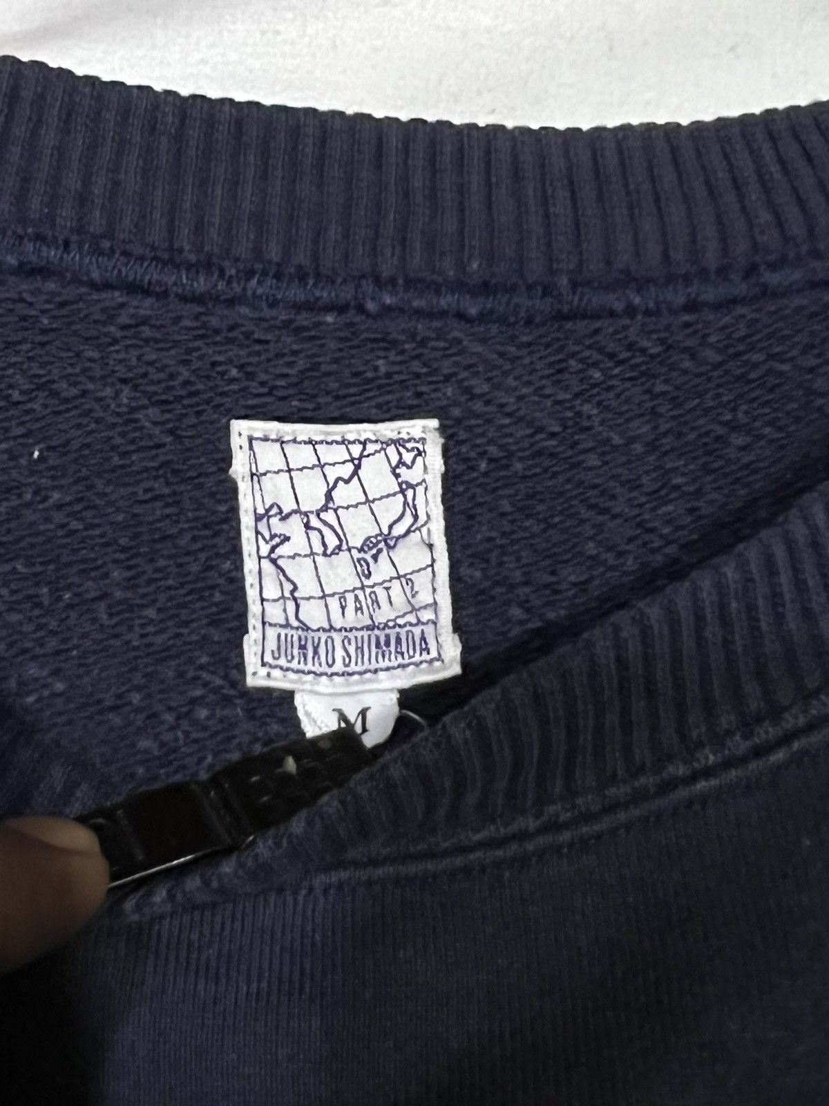 Designer × Junko Shimada × Vintage VINTAGE 90s JAPANESE BRAND SWEATSHIRT BY JUNKO SHIMADA Size US M / EU 48-50 / 2 - 6 Thumbnail