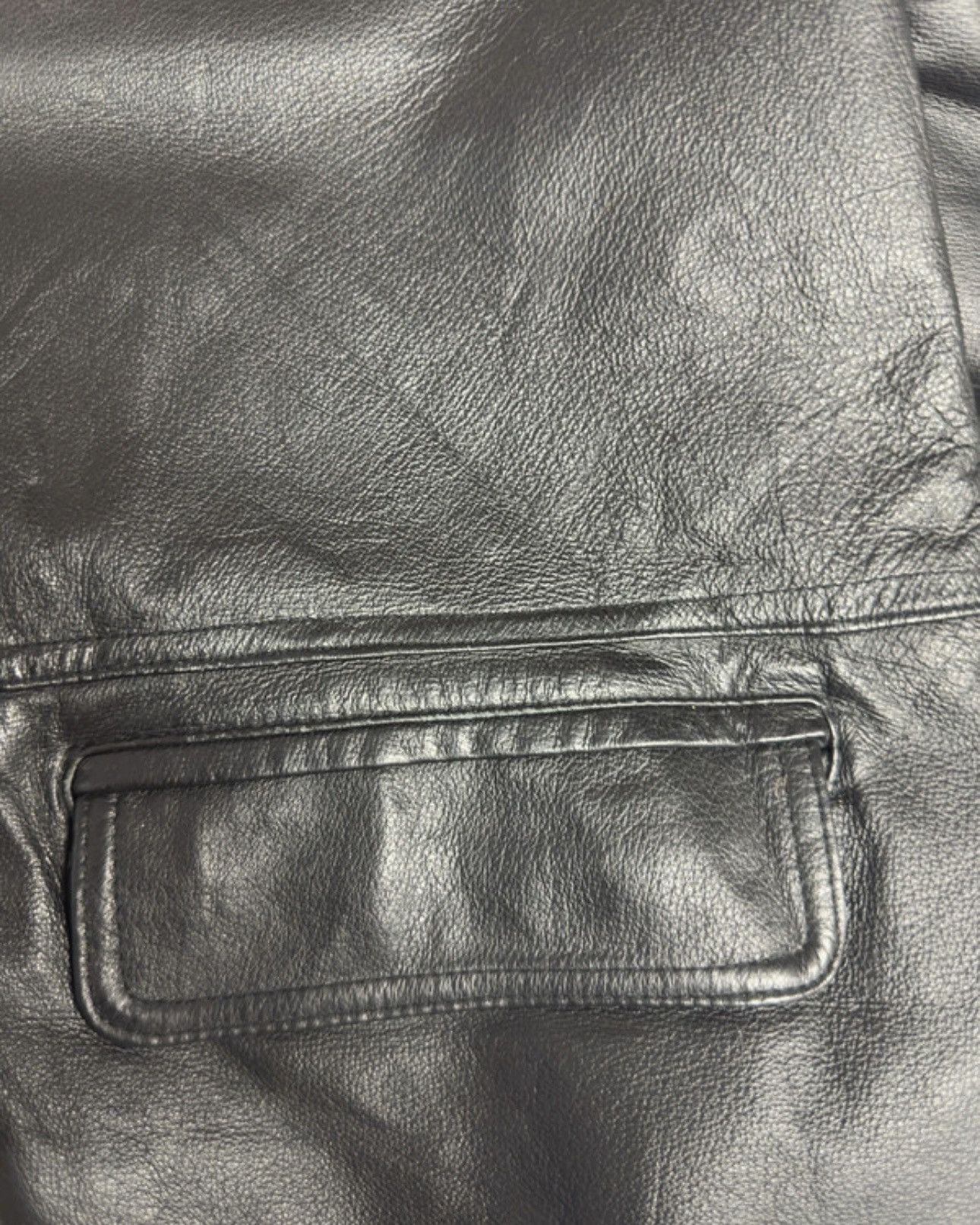 Vera Pelle Vera Pelle Leather Jacket Size US XL / EU 56 / 4 - 4 Thumbnail