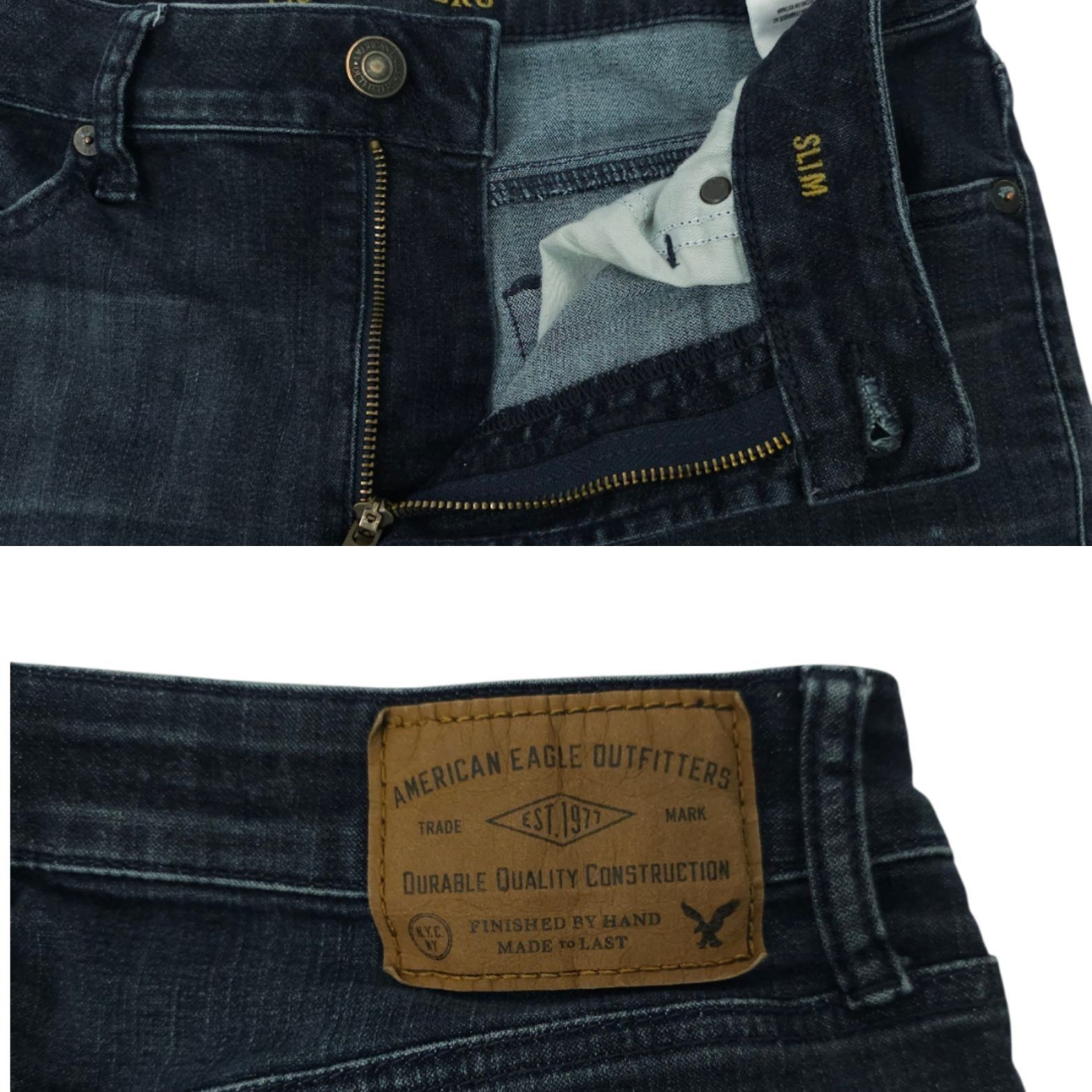 American Eagle Outfitters American Eagle Extreme Flex Slim Jeans Mens 30x31 READ Size US 30 / EU 46 - 9 Thumbnail