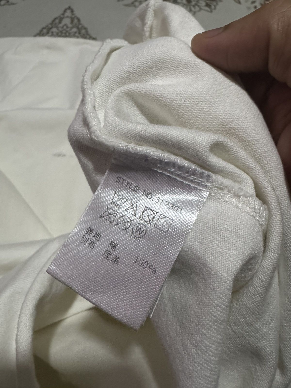 Schott × Vintage Vtg Plain White Schott Bros NY Leather Pocket Size US L / EU 52-54 / 3 - 6 Thumbnail