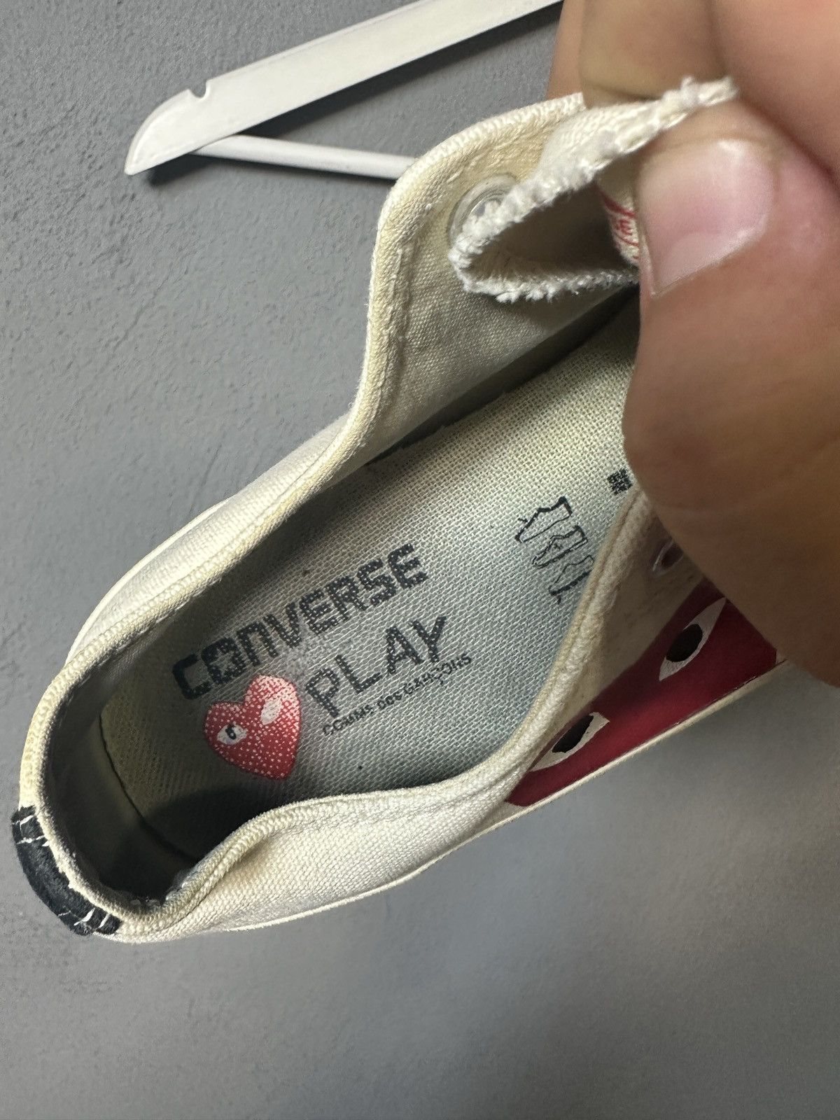 Comme des Garcons × Converse Converse PLAY Comme Des Garconc Canvas Chuck 70s Size US 9 / EU 42 - 7 Thumbnail