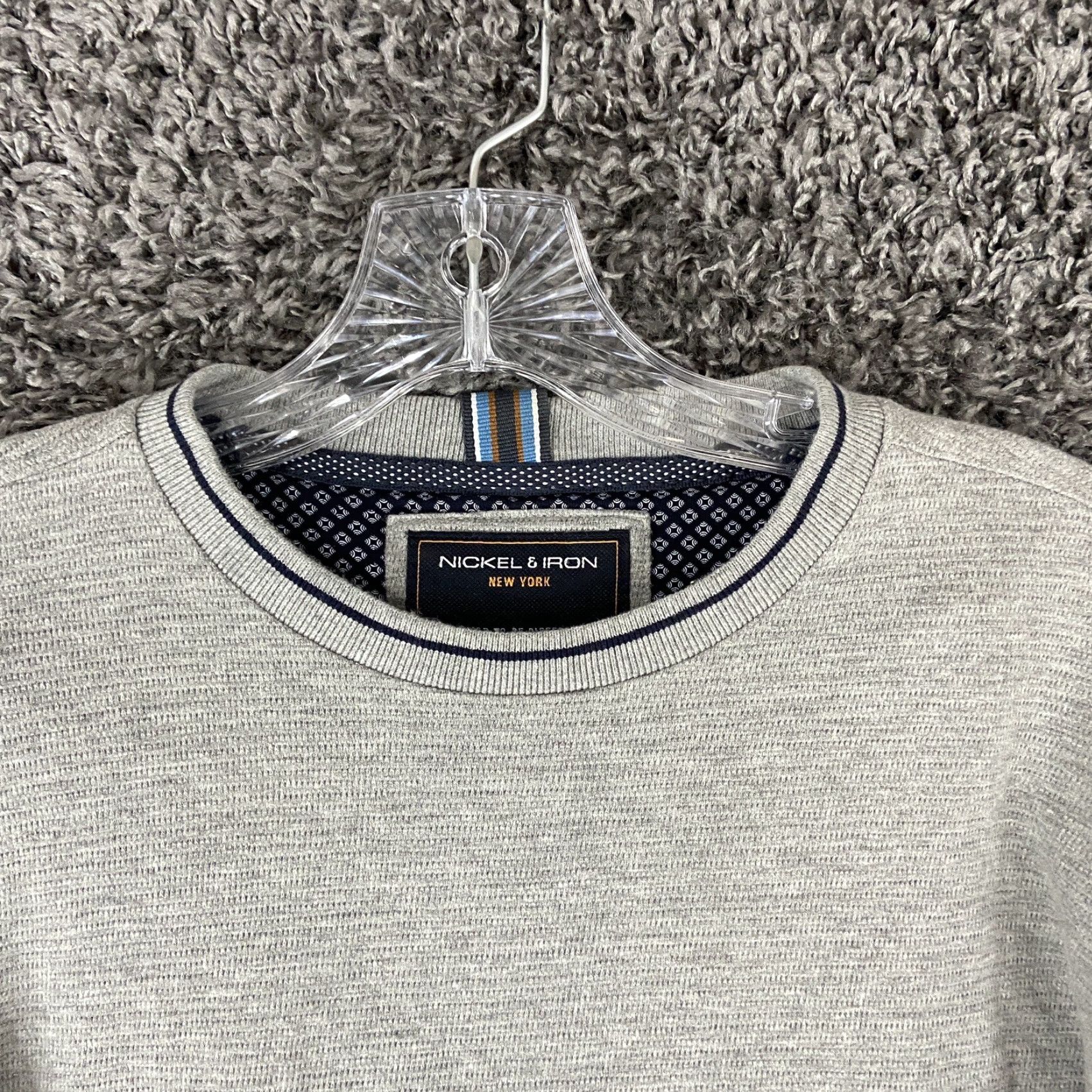 Vintage VINTAGE Nickel & Iron T-Shirt Long Sleeve Shirt Men’s Small Gray Nickel & Iron Gray Long Sleeve Shirt Men’s S Size US S / EU 44-46 / 1 - 5 Thumbnail