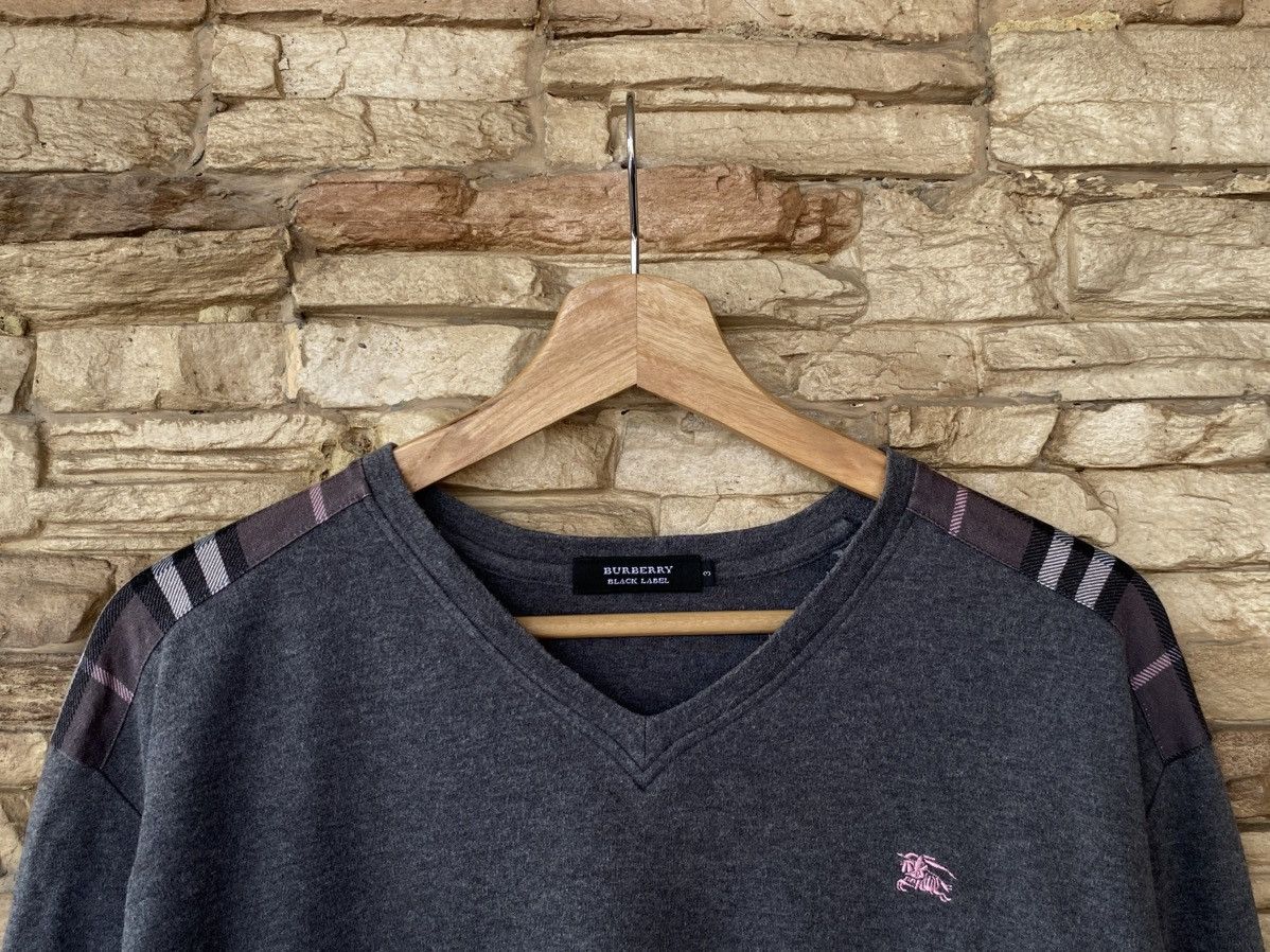 Burberry Vintage Burberry Black Label Checkered Nova Check Long Sleeve Tees Size US M / EU 48-50 / 2 - 6 Thumbnail