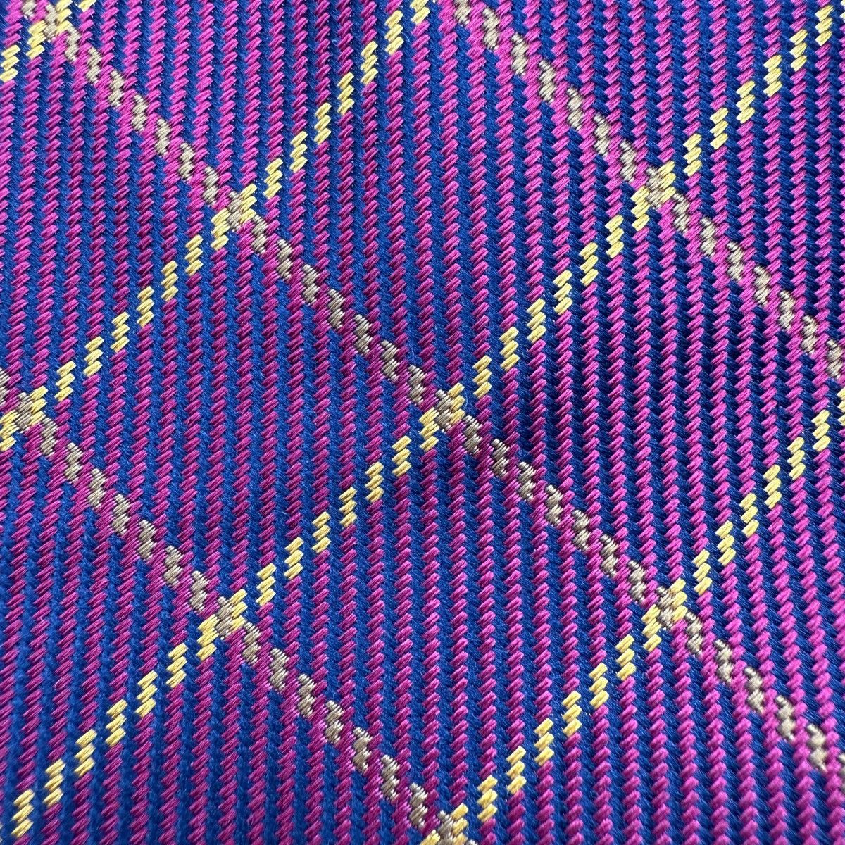 Other Harry & Sons Silk Tie,Burgundy/Navy, Made in Italy, Like New Size ONE SIZE - 3 Thumbnail