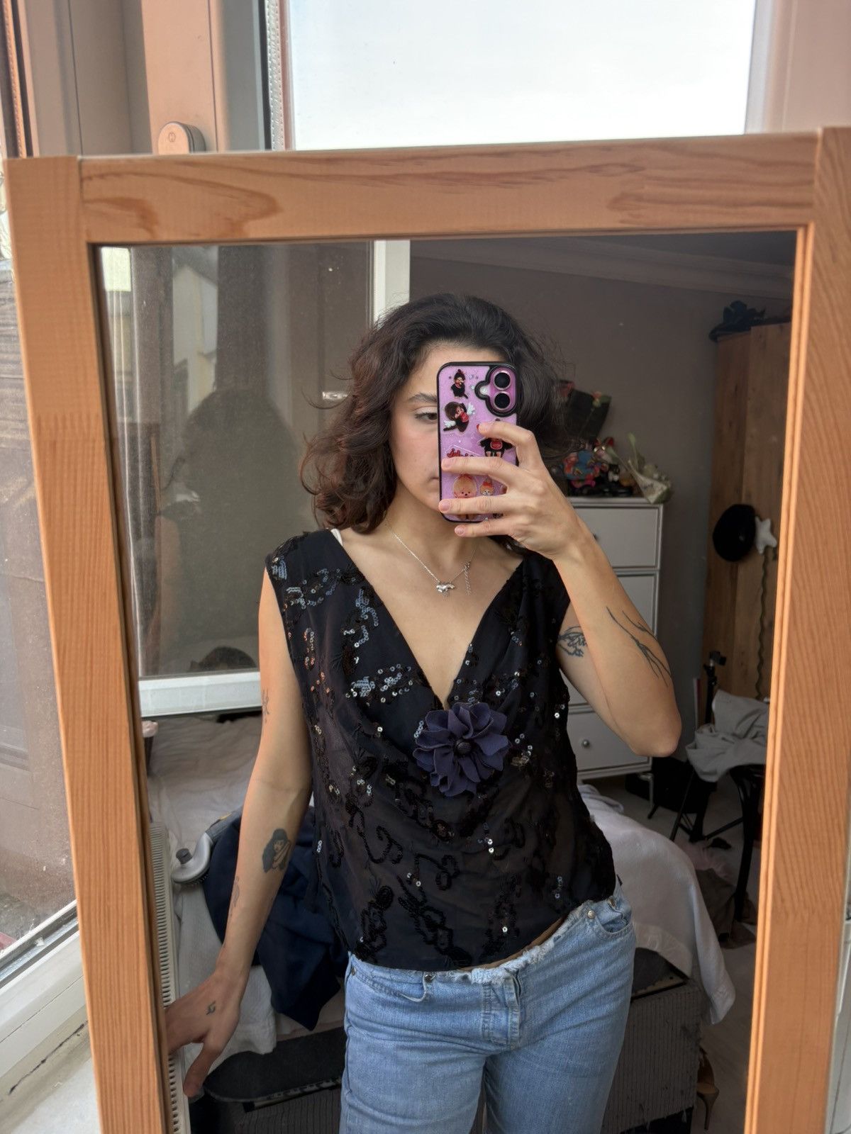 Vintage y2k blouse Size L / US 10 / IT 46 - 2 Thumbnail