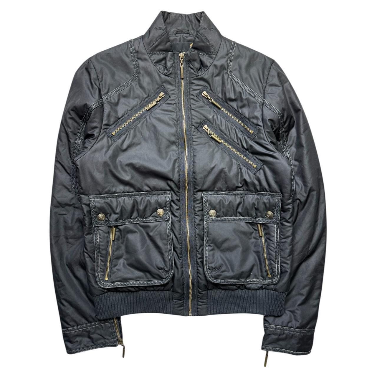 Just Cavalli Just cavalli black jacket with leather details Size US M / EU 48-50 / 2 - 1 Thumbnail
