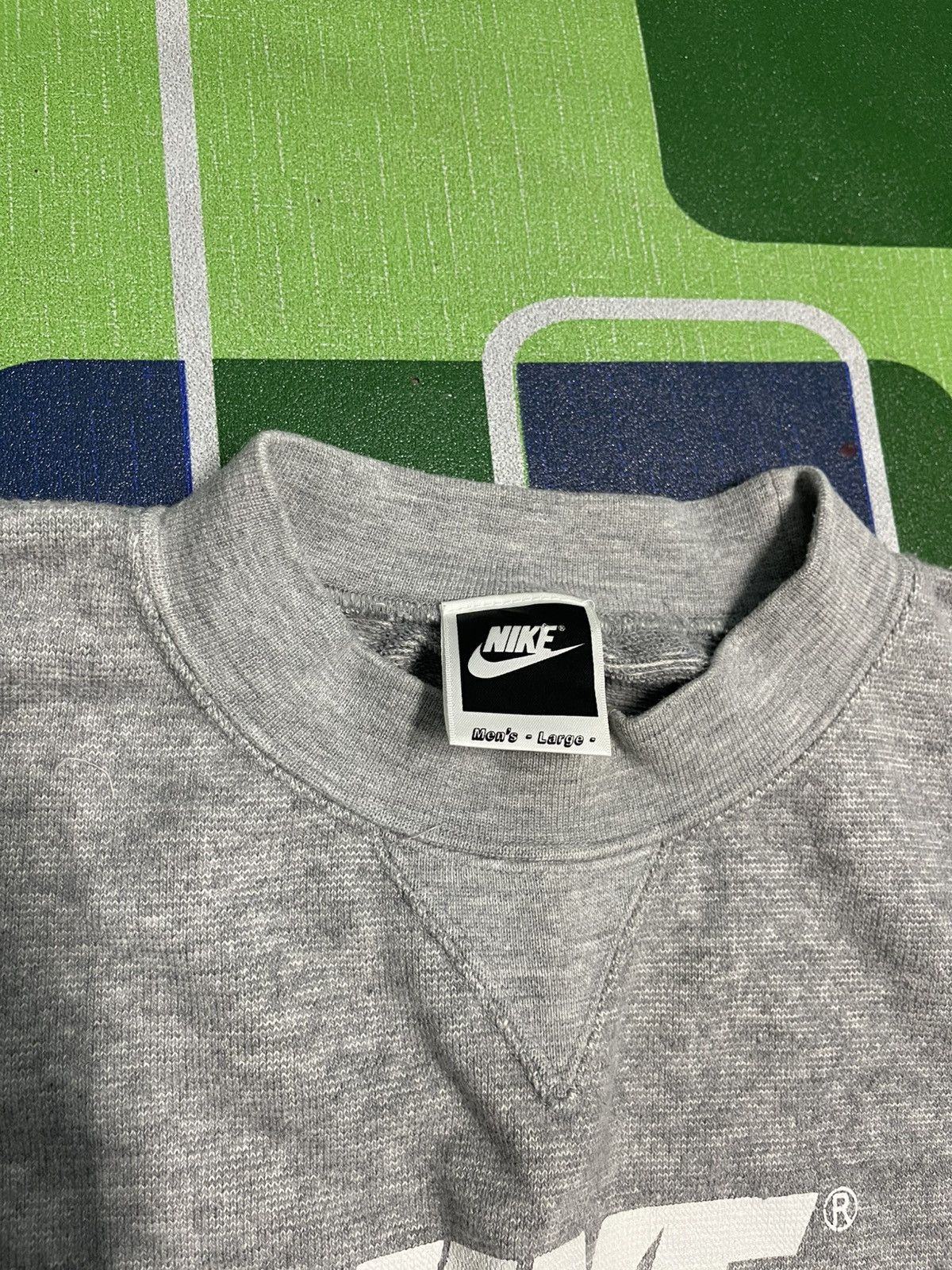 Nike Vintage 90s Nike sweatshirt Size US L / EU 52-54 / 3 - 4 Thumbnail