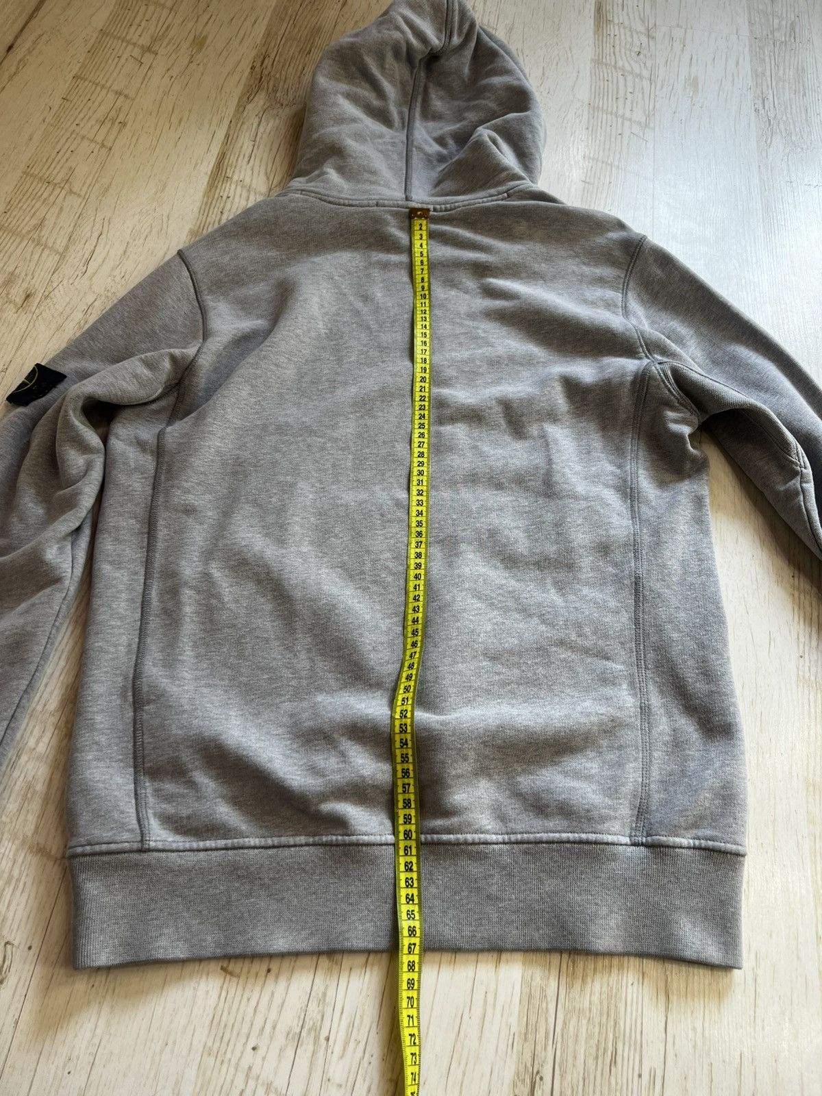 Stone Island Stone Island Grey Hoodie Size M Compass Patch Size US M / EU 48-50 / 2 - 19 Thumbnail