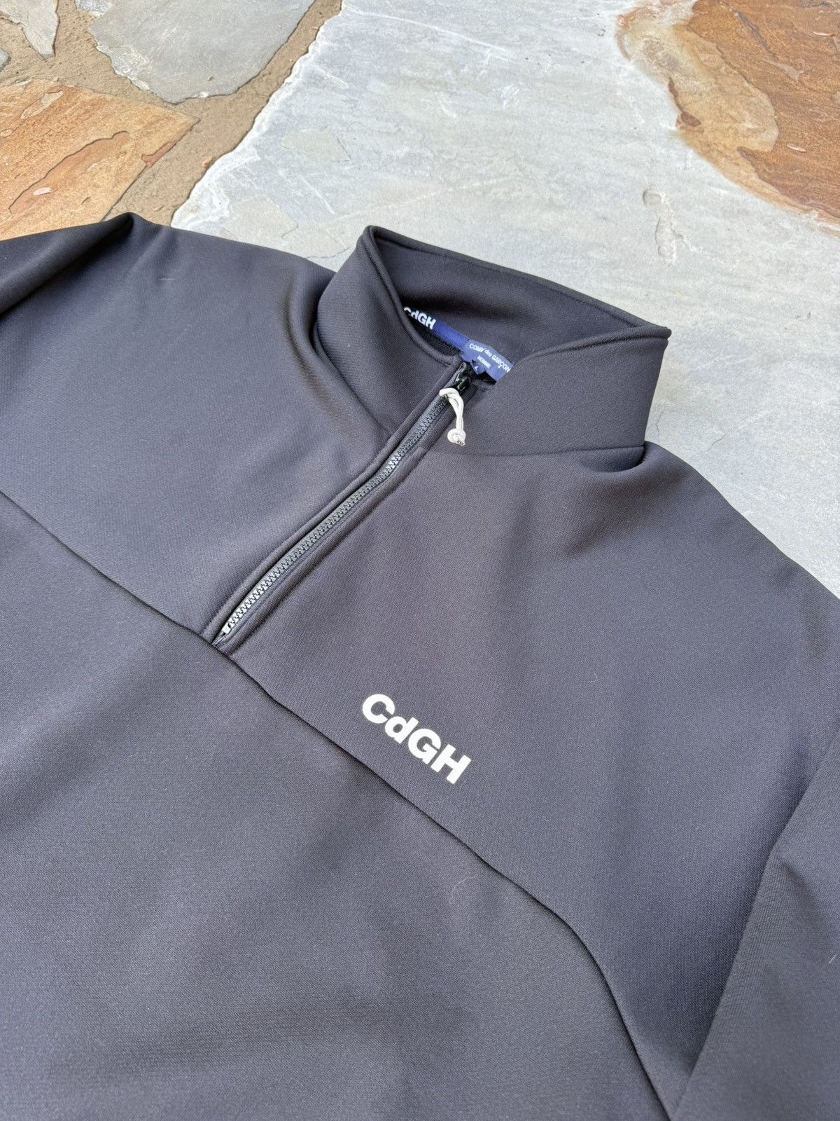 Comme des Garcons Homme Comme Des Garcons Homme 1/4 Quarter Zip AD2023 Size US L / EU 52-54 / 3 - 2 Thumbnail