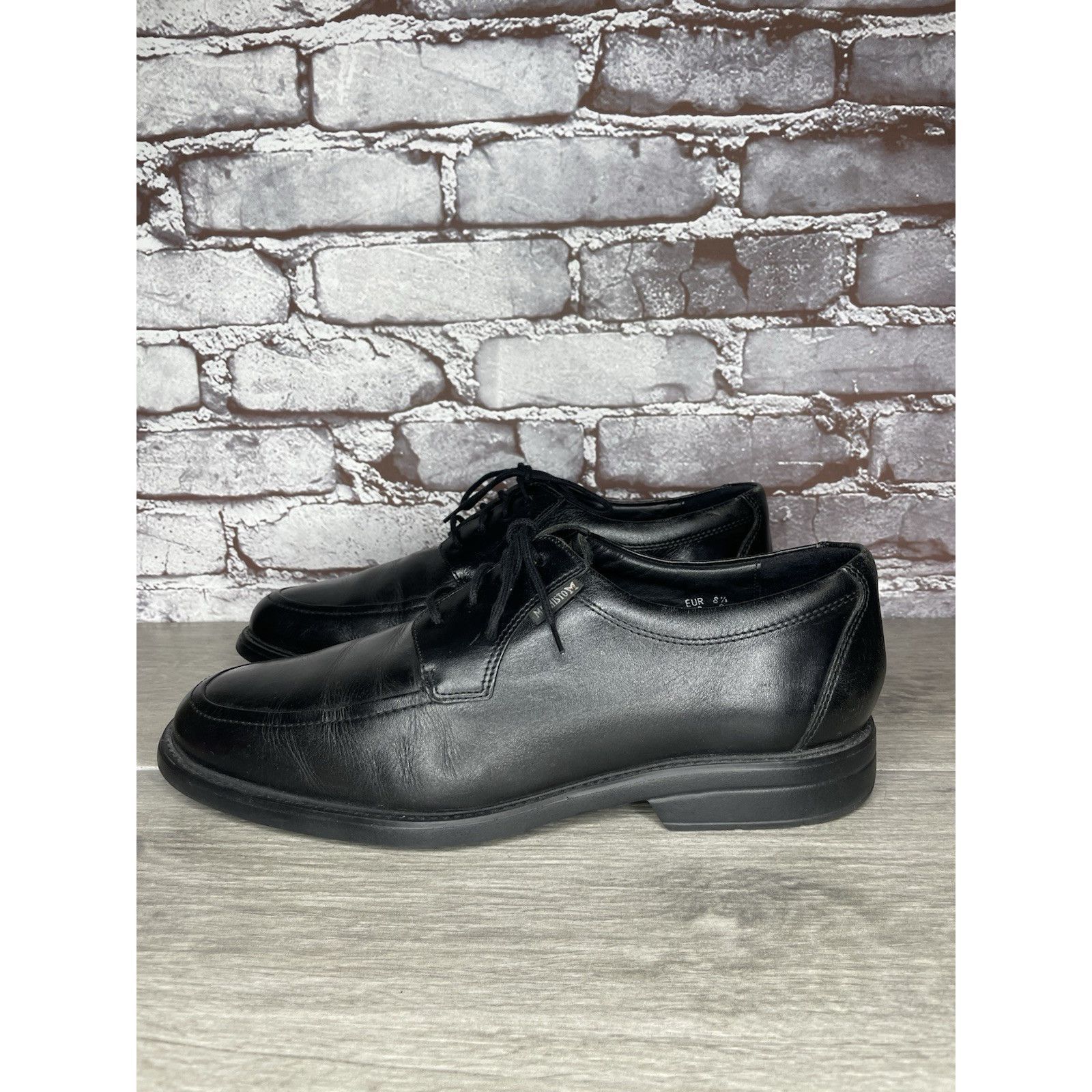 Mephisto Mephisto Air-Jet Black Leather Comfort Oxfords Casual Shoes Size US 9 / EU 42 - 11 Thumbnail