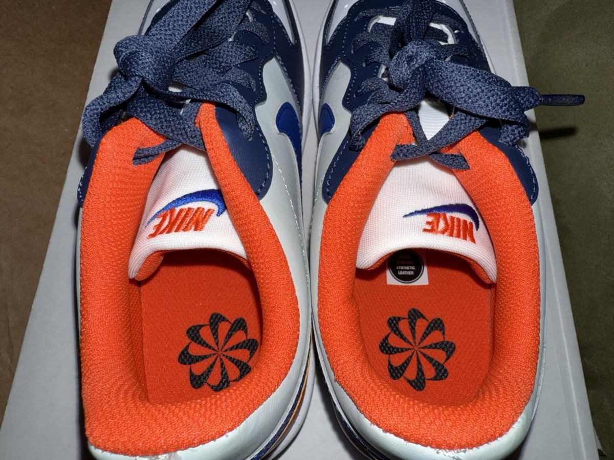 Nike Nike Court Borough Low! NEW! GS 5y Midnight Navy/Team Orange Size US 5 / EU 37 - 11 Thumbnail