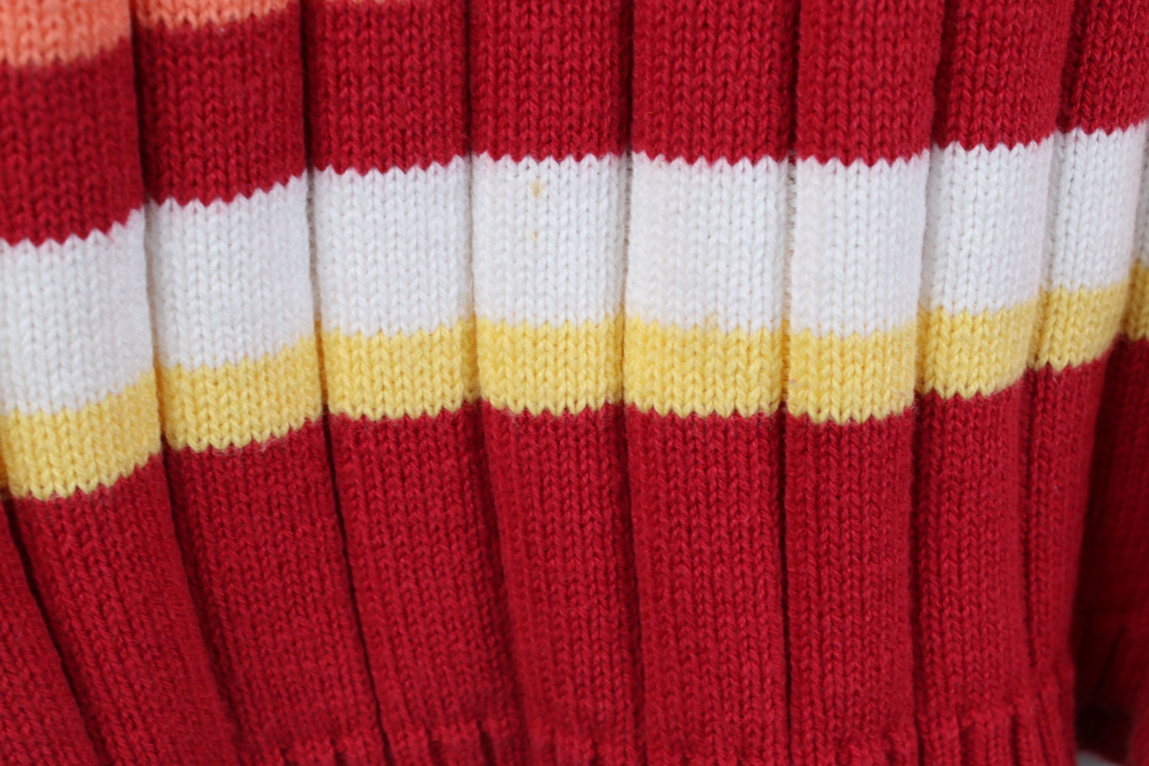 Vintage Vintage 90s Y2K Babydoll Block Knit Joey Potter Sweater ASO Size XL / US 12-14 / IT 48-50 - 8 Thumbnail