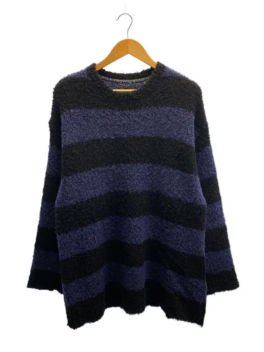 Number (N)ine Striped Fuzzy Sweater Size US L / EU 52-54 / 3 - 1 Thumbnail