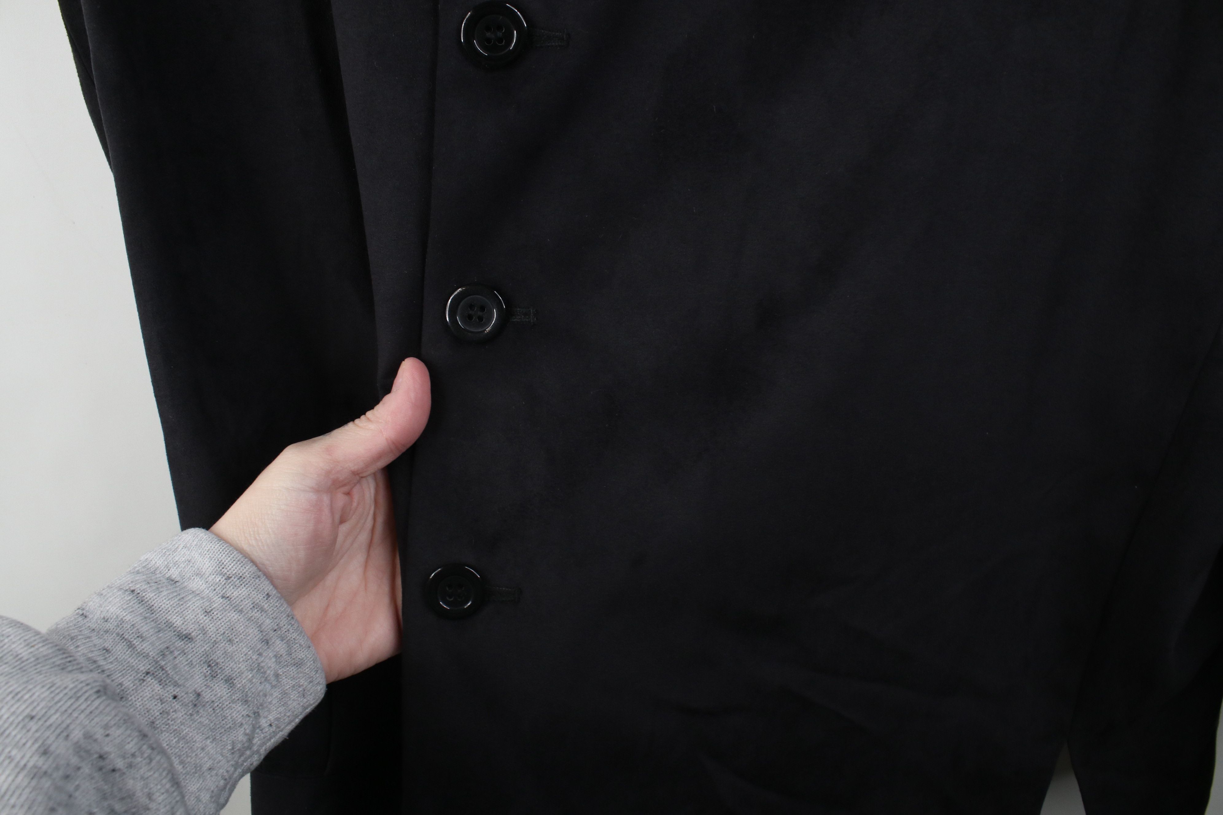 Vintage Vintage 90s Y2K Streetwear Shirt Jacket Jac Shirt Black Size US XXL / EU 58 / 5 - 4 Thumbnail