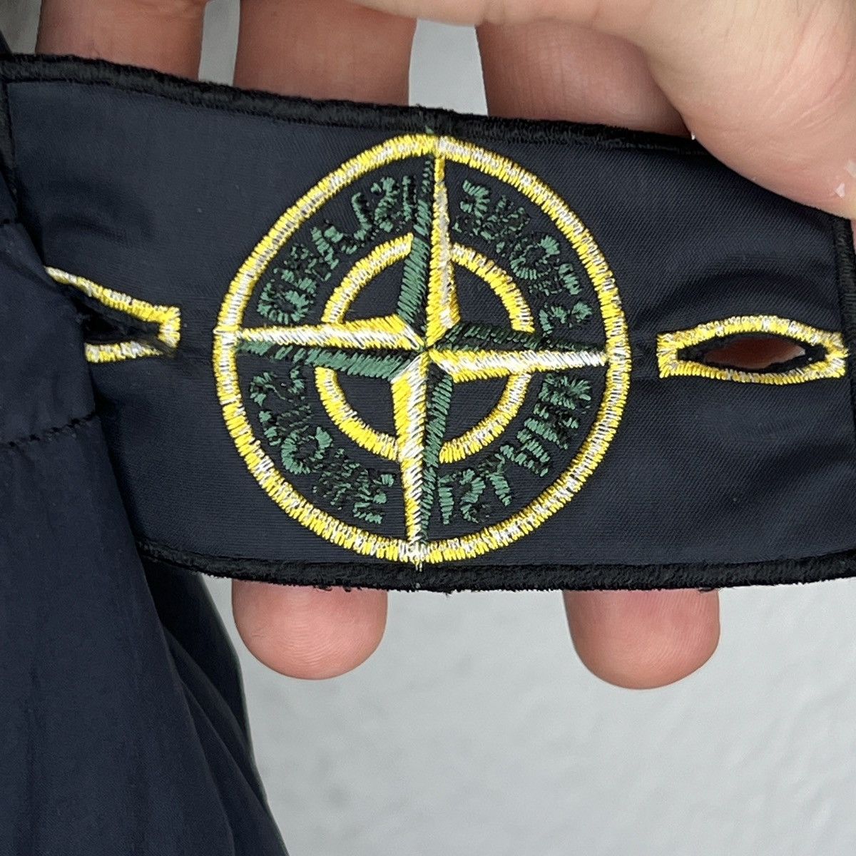 Stone Island Stone Island Puffer Goose Down Jacket Nylon Navy Badge Logo Size US L / EU 52-54 / 3 - 6 Thumbnail