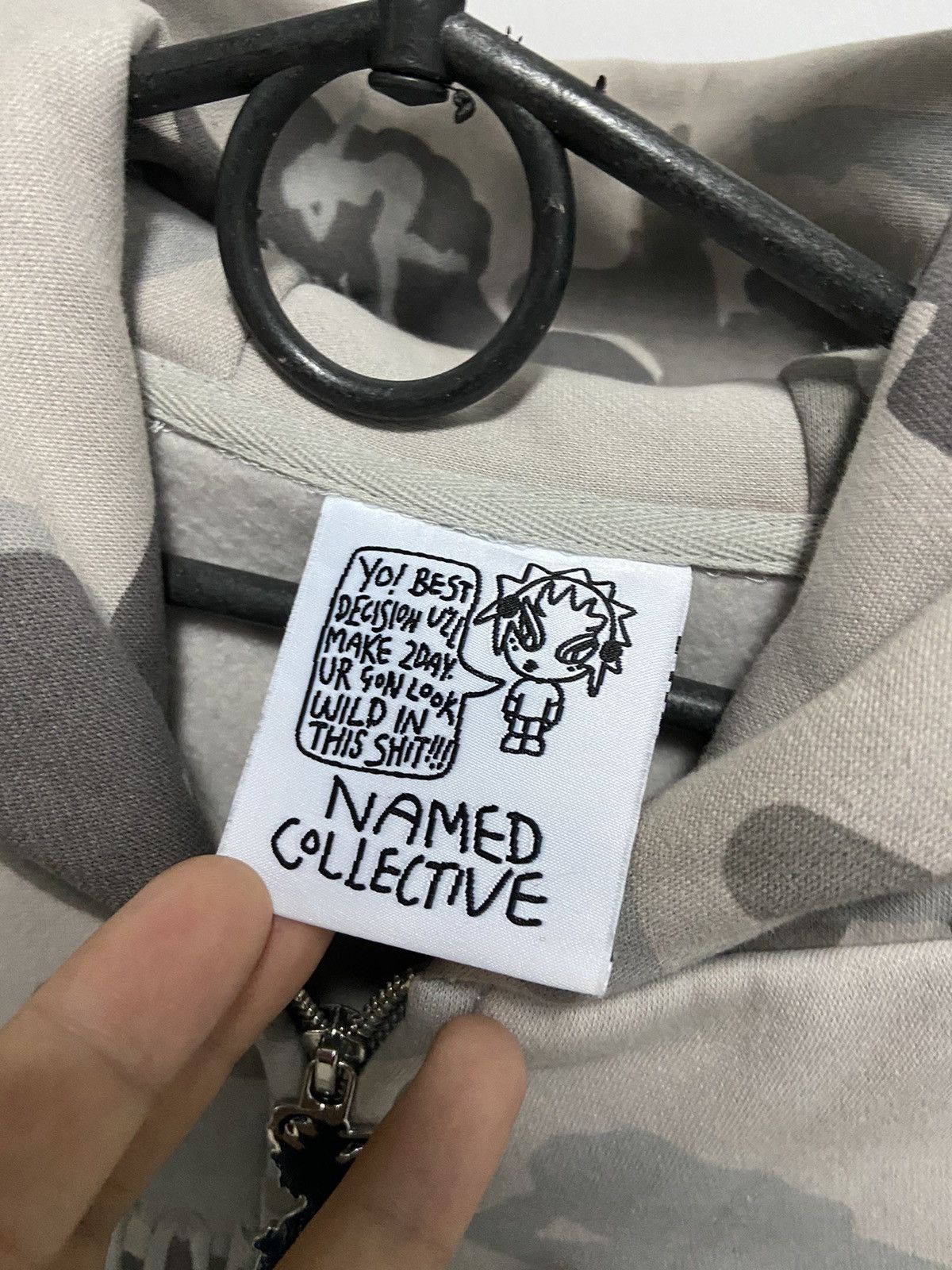Other Unrealistic ideals overprint zip hoodie girls logo printed Size US S / EU 44-46 / 1 - 5 Thumbnail