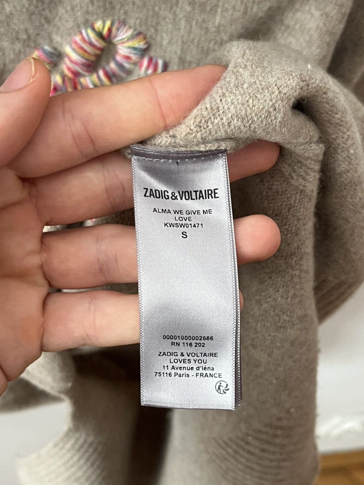 Zadig & Voltaire Zadig & Voltaire Jumper Size S / US 4 / IT 40 - 5 Thumbnail