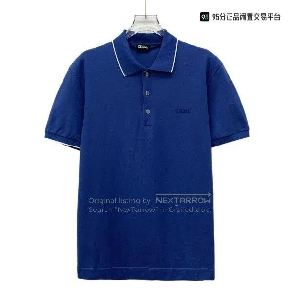 Ermenegildo Zegna Zegna Men's Solid Logo Stripe Short. Size US M / EU 48-50 / 2 - 1 Thumbnail