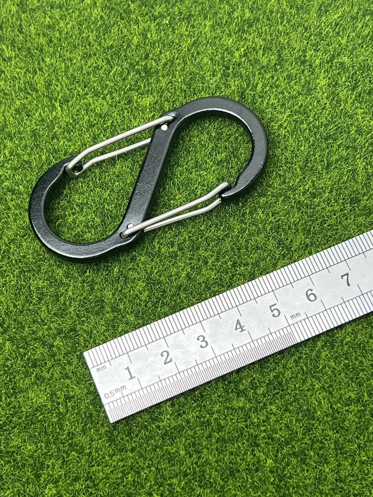 Vintage S-shaped Metal Carabiner Set Size ONE SIZE - 4 Thumbnail