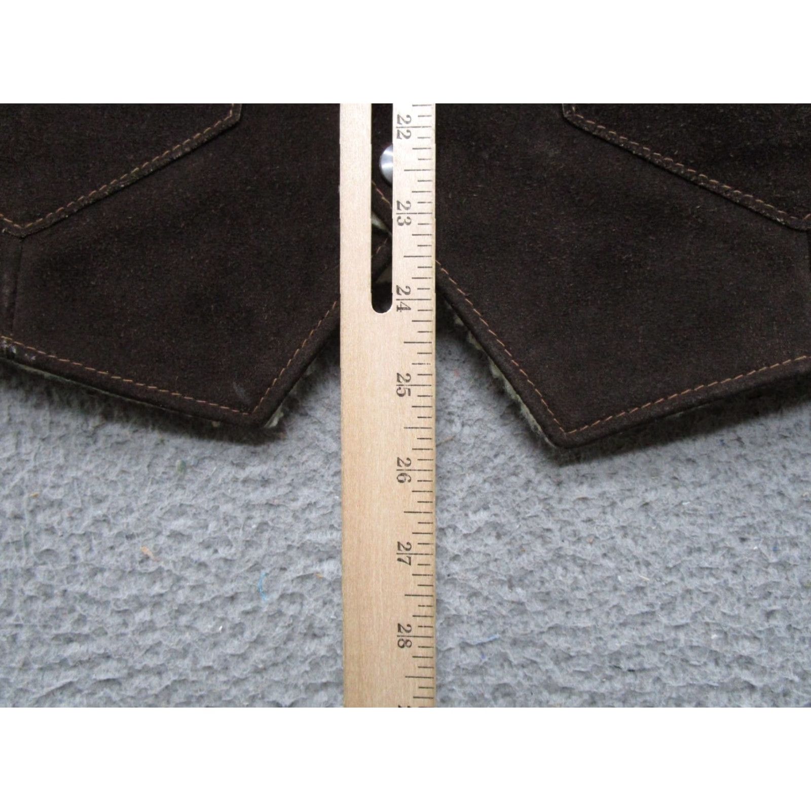 Vintage VINTAGE JOO-Kay Brown Leather Western Vest Snap Up Lined Size 44 Mens 90s Size US S / EU 44-46 / 1 - 6 Thumbnail