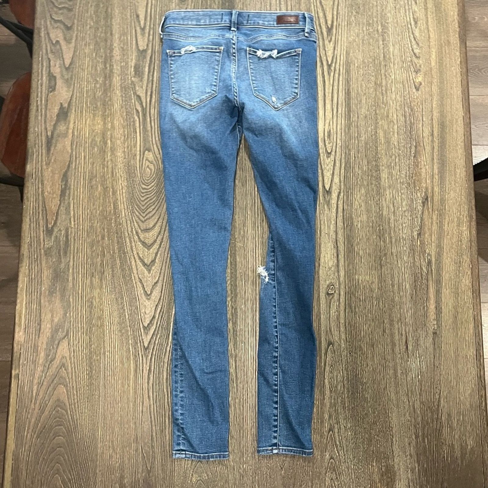 Abercrombie & Fitch Abercrombie & Fitch The Super Skinny Jeans Mid Rise Siz 27/4 Size 27" / US 4 / IT 40 - 9 Thumbnail